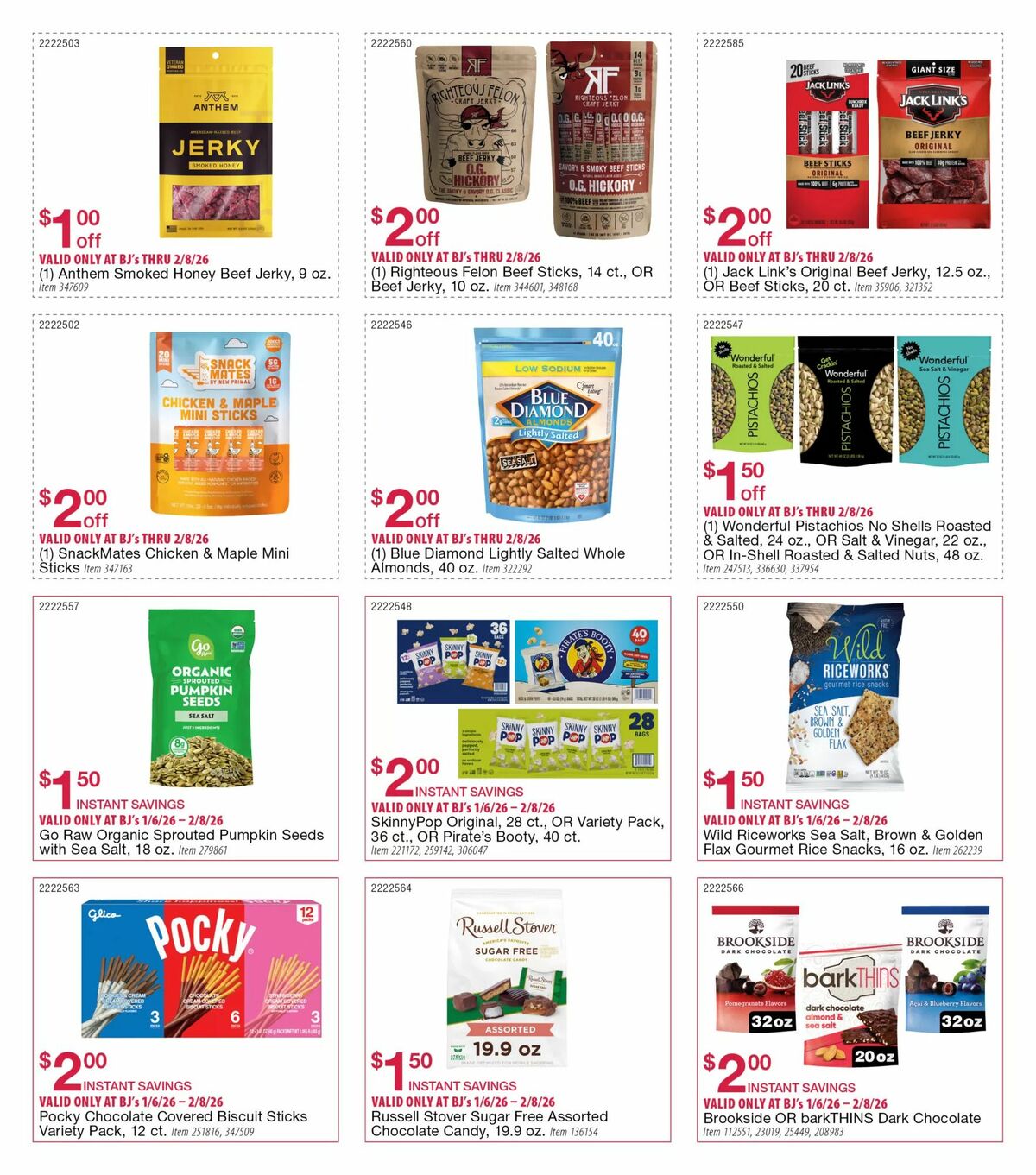 BJ's Wholesale Club Weekly Ad from January 12