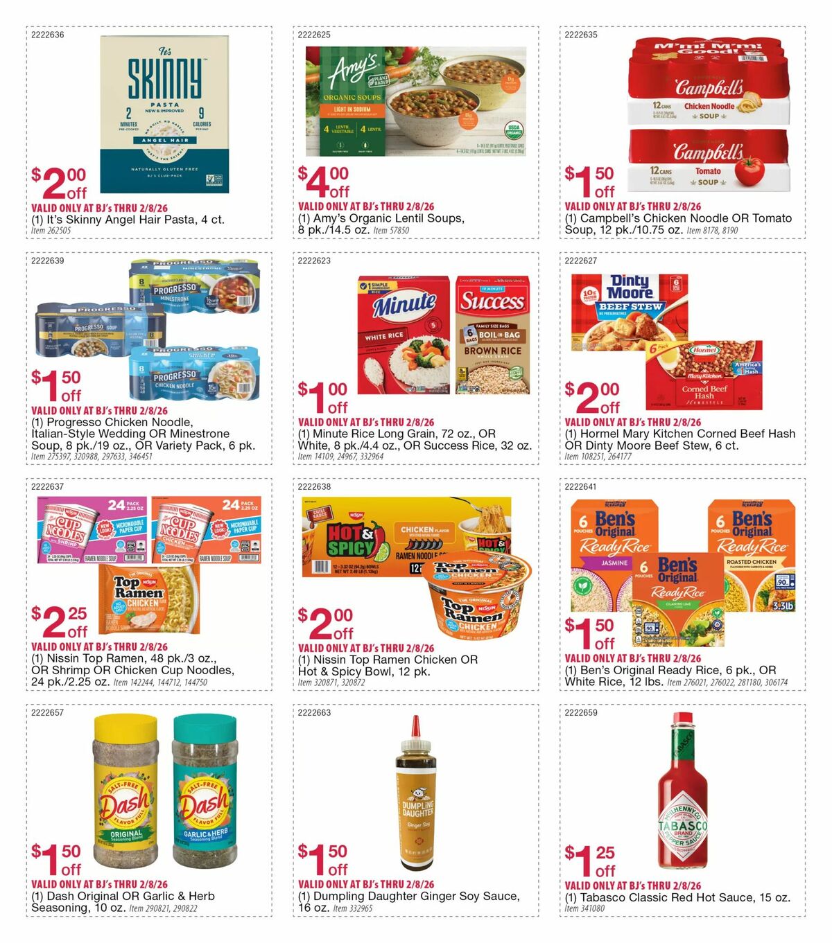 BJ's Wholesale Club Weekly Ad from January 12
