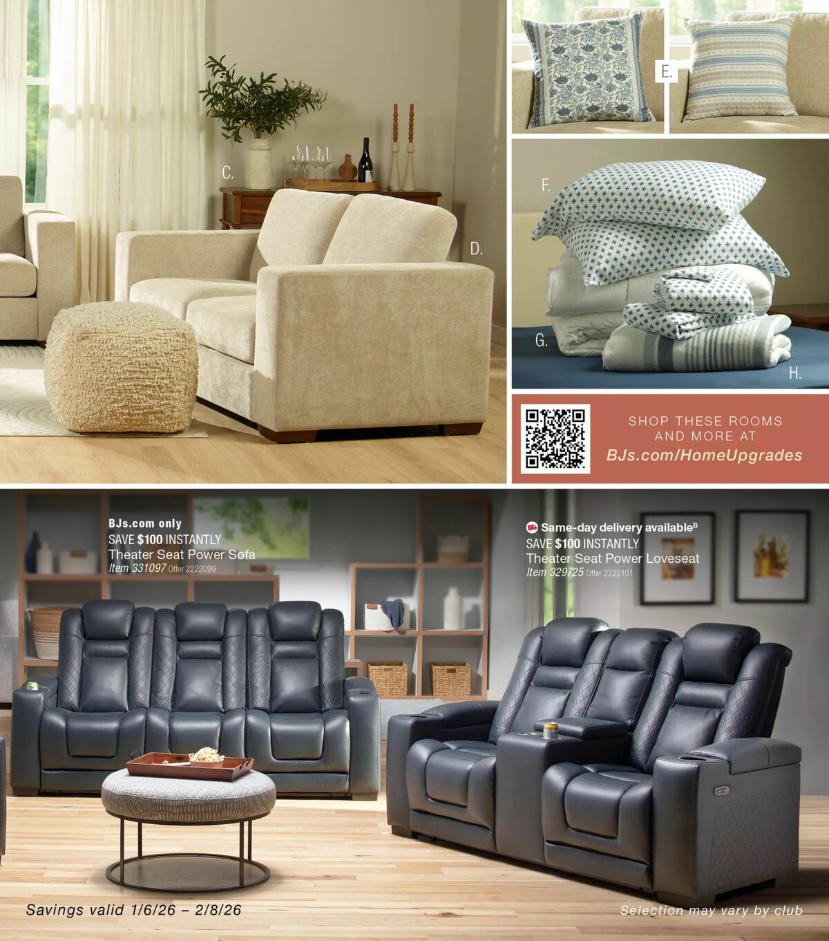 BJ's Wholesale Club Weekly Ad from January 12