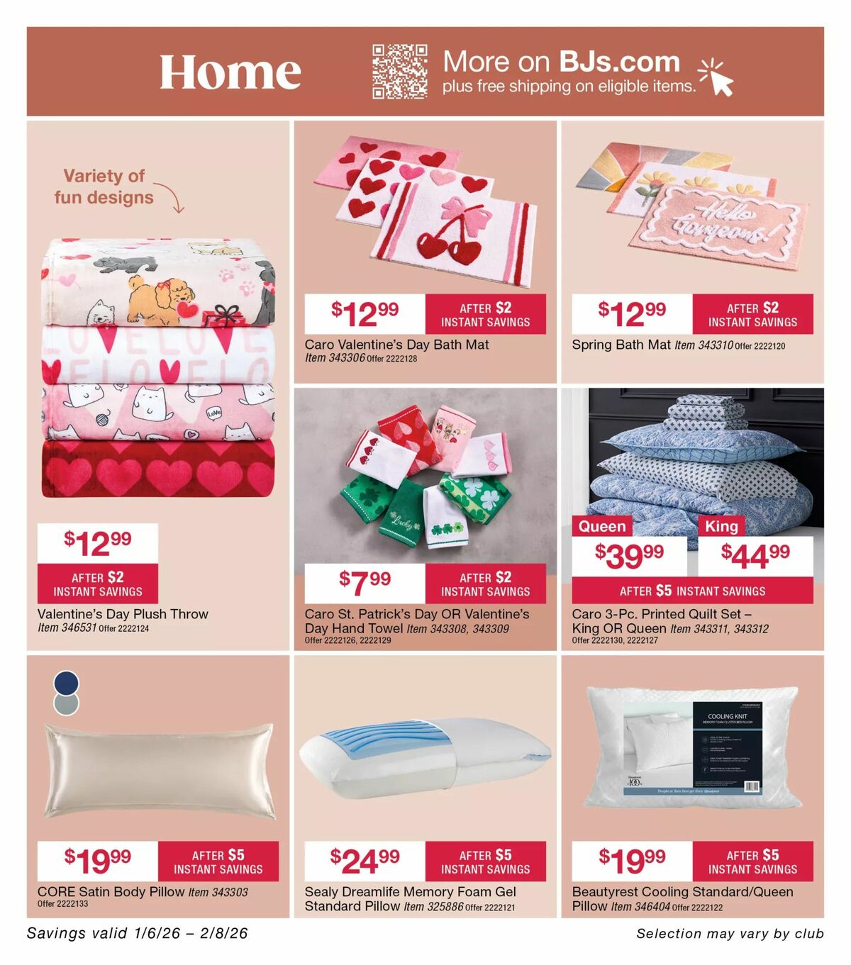 BJ's Wholesale Club Weekly Ad from January 12