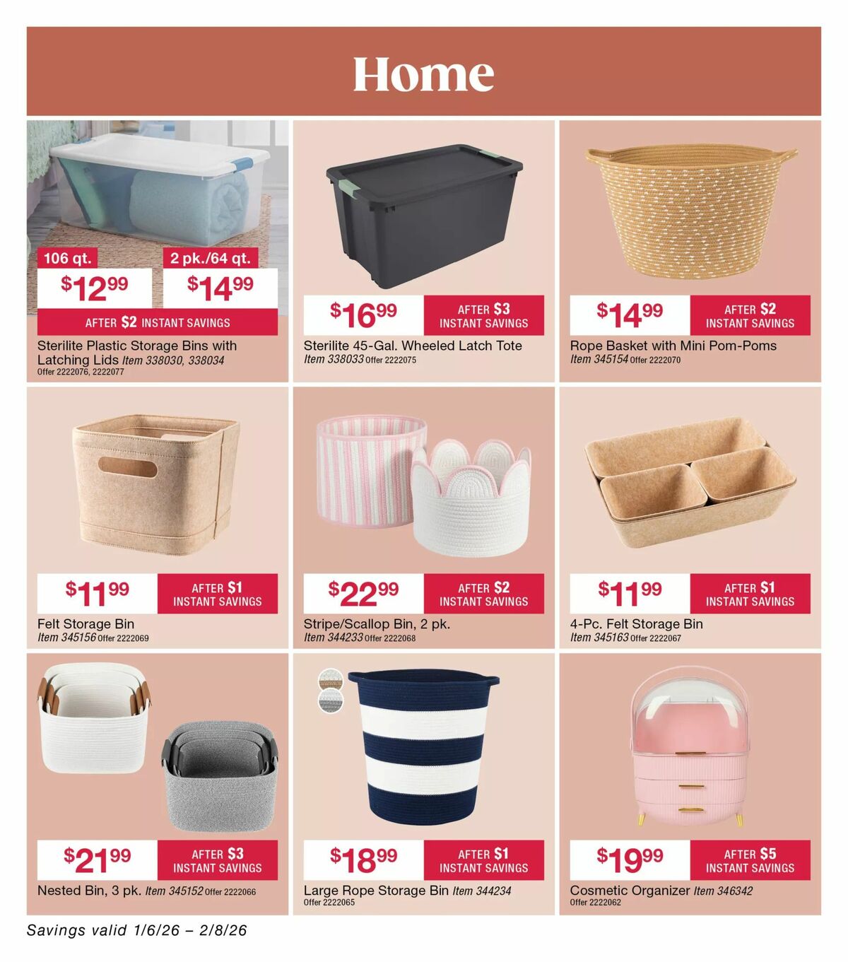 BJ's Wholesale Club Weekly Ad from January 12