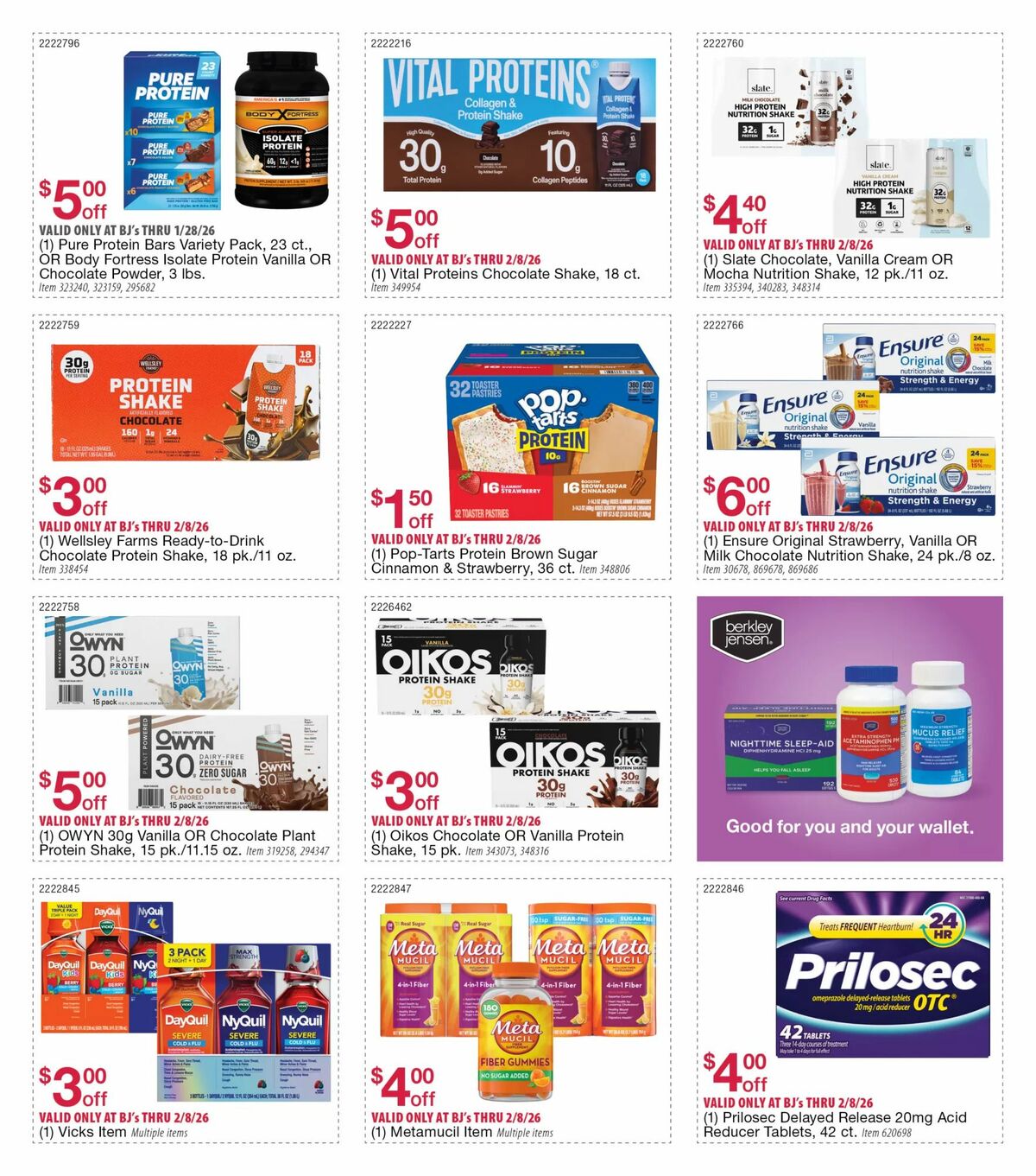 BJ's Wholesale Club Weekly Ad from January 12