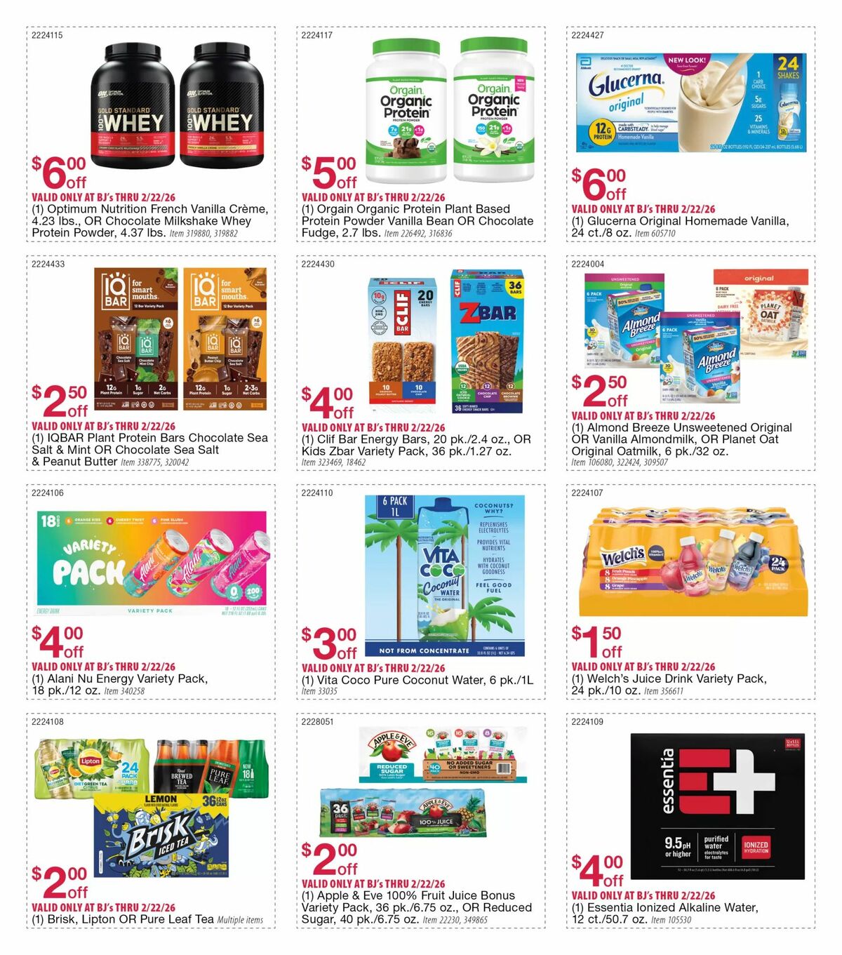 BJ's Wholesale Club Weekly Ad from January 29