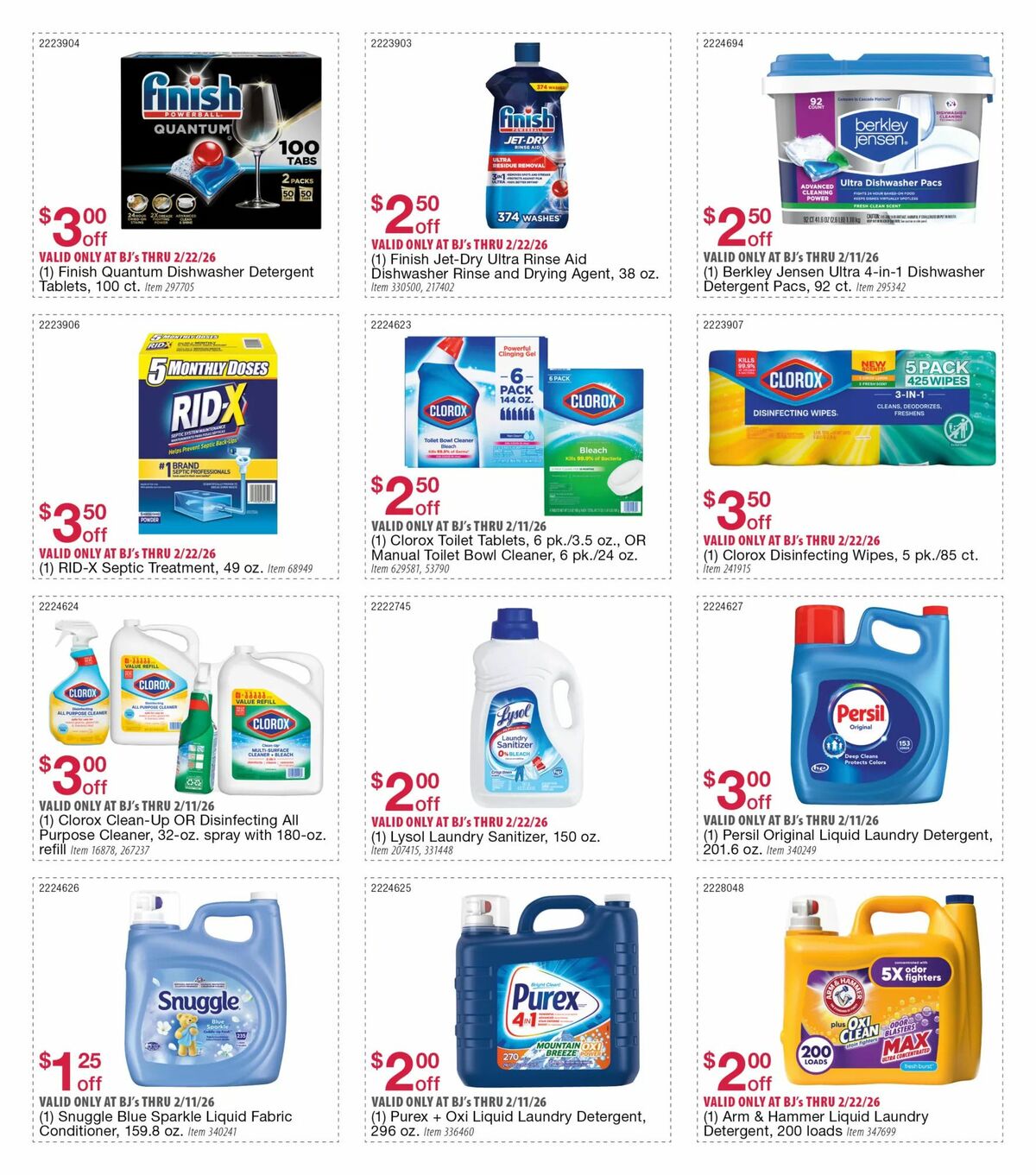 BJ's Wholesale Club Weekly Ad from January 29