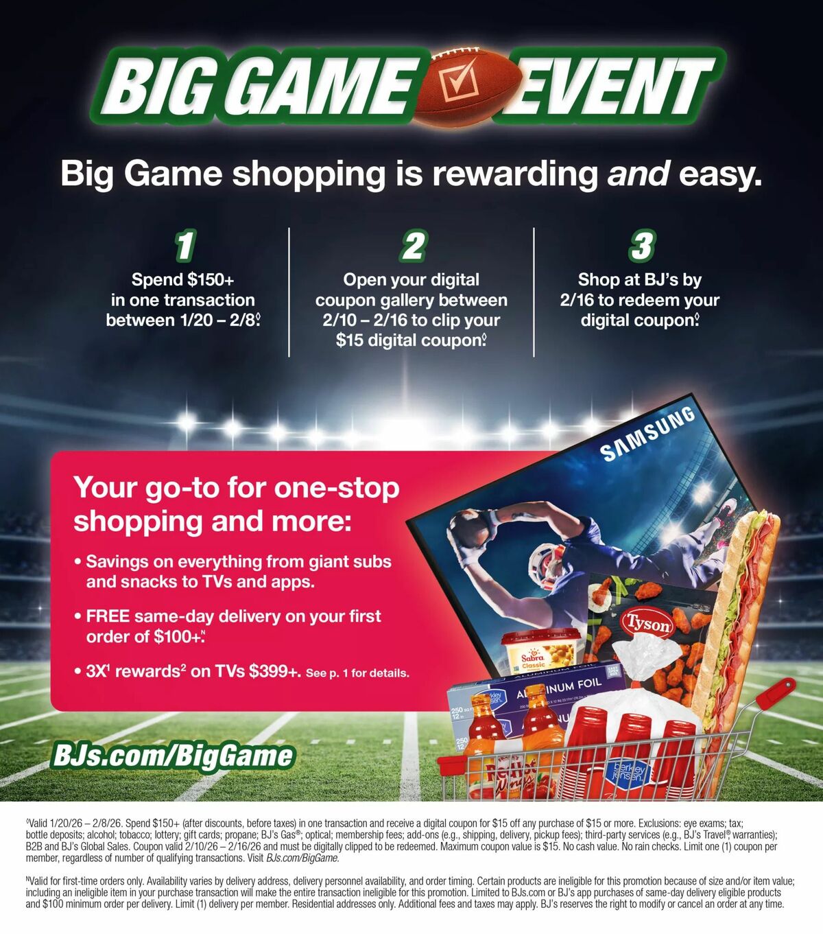 BJ's Wholesale Club Weekly Ad from January 29