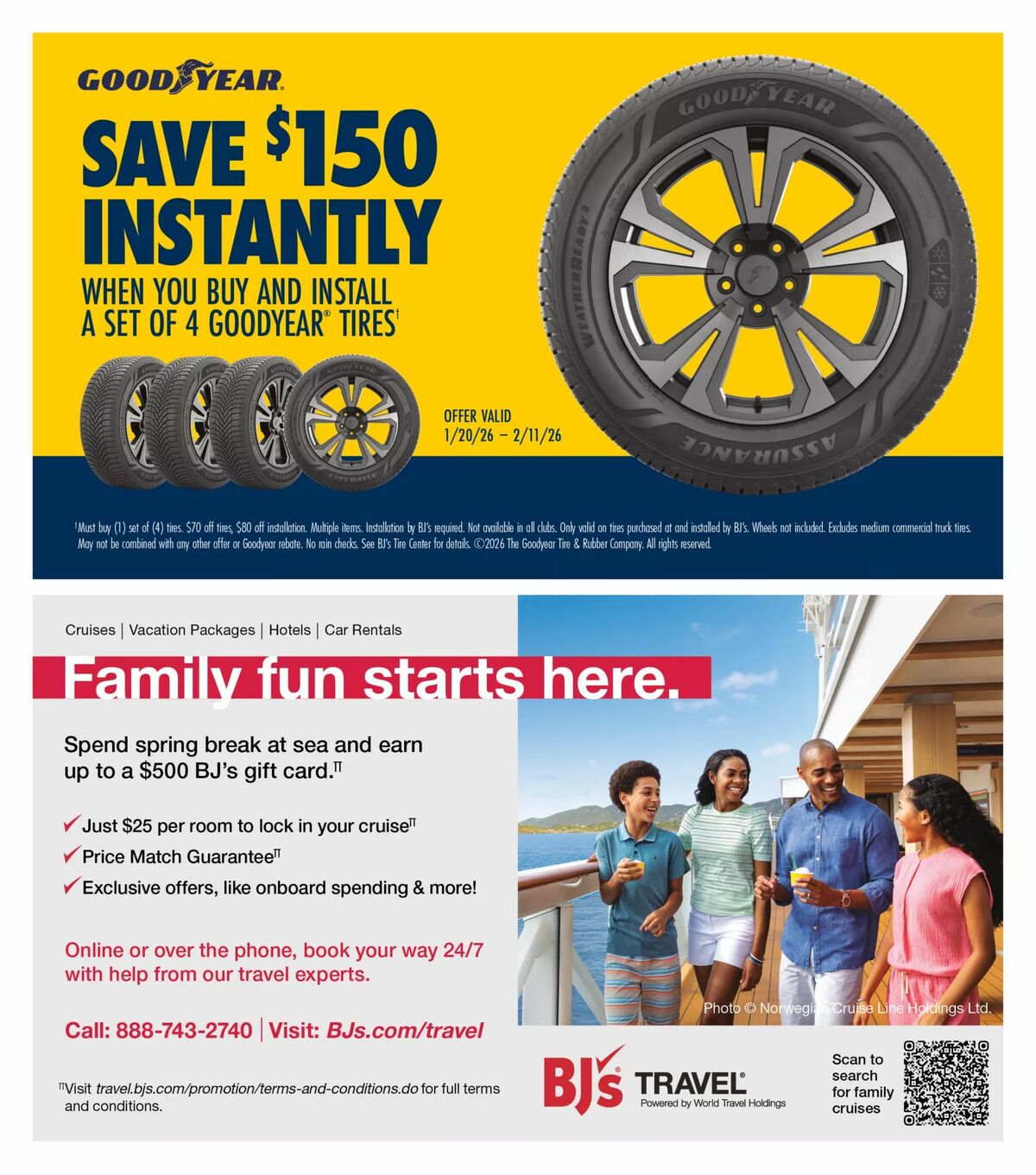 BJ's Wholesale Club Weekly Ad from January 29
