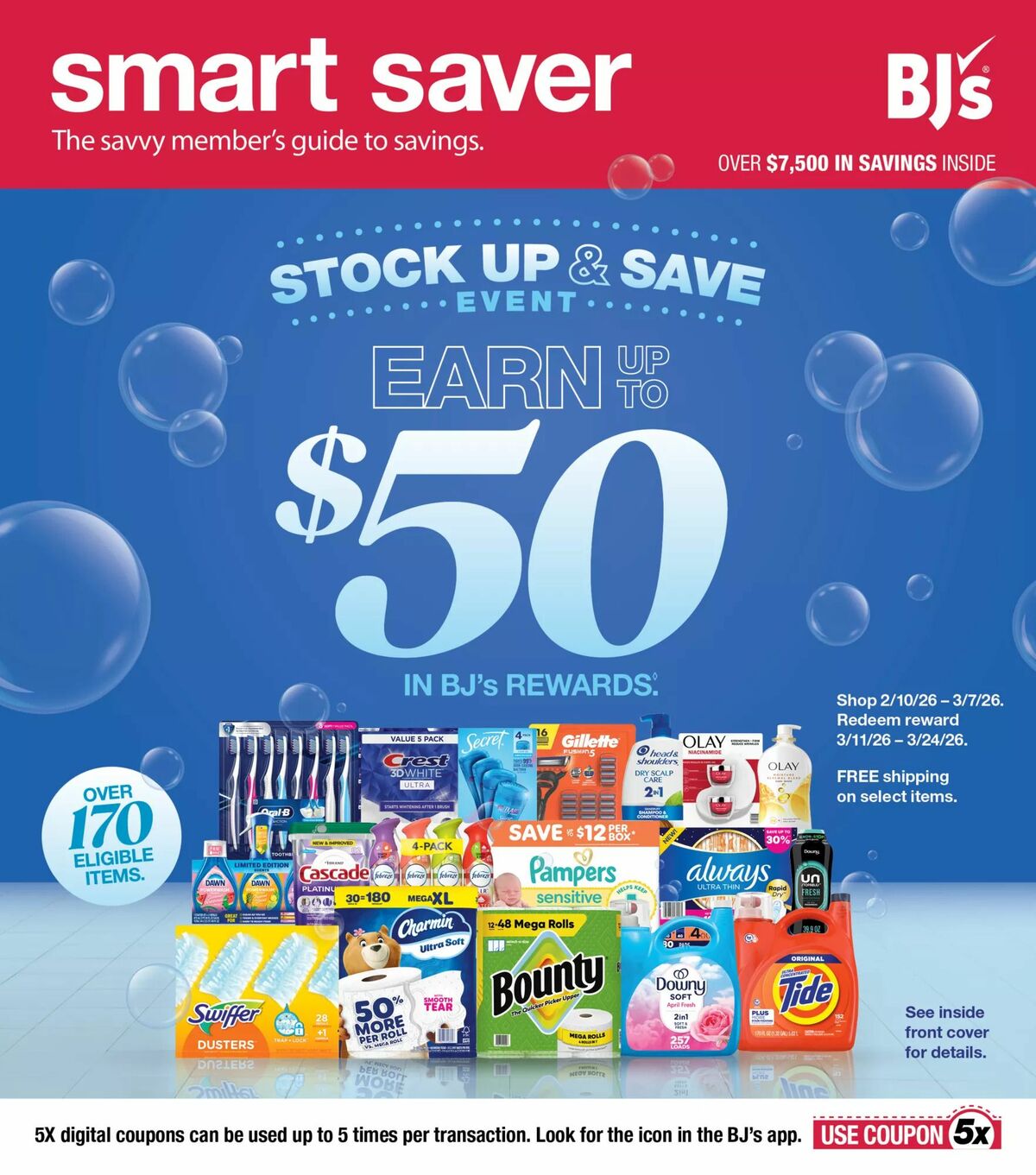 BJ's Wholesale Club Weekly Ad from February 10