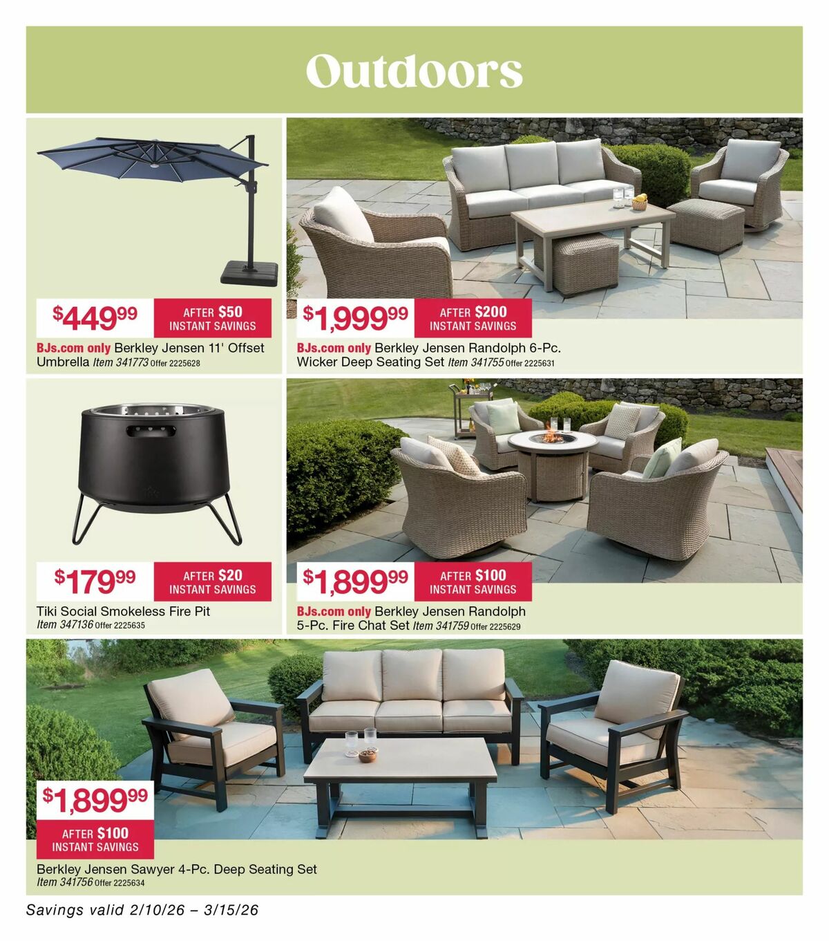 BJ's Wholesale Club Weekly Ad from February 10