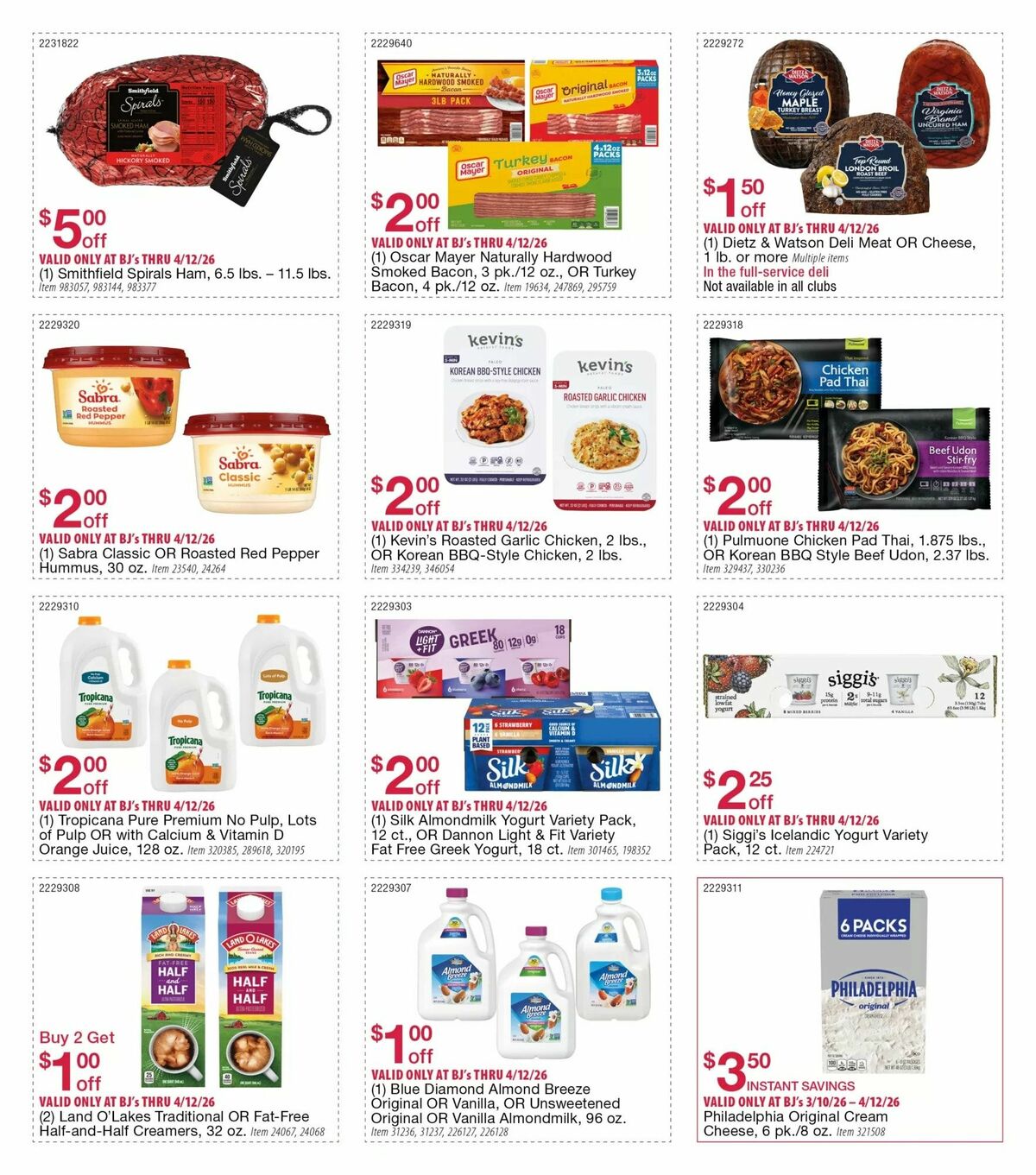 BJ's Wholesale Club Weekly Ad from March 10
