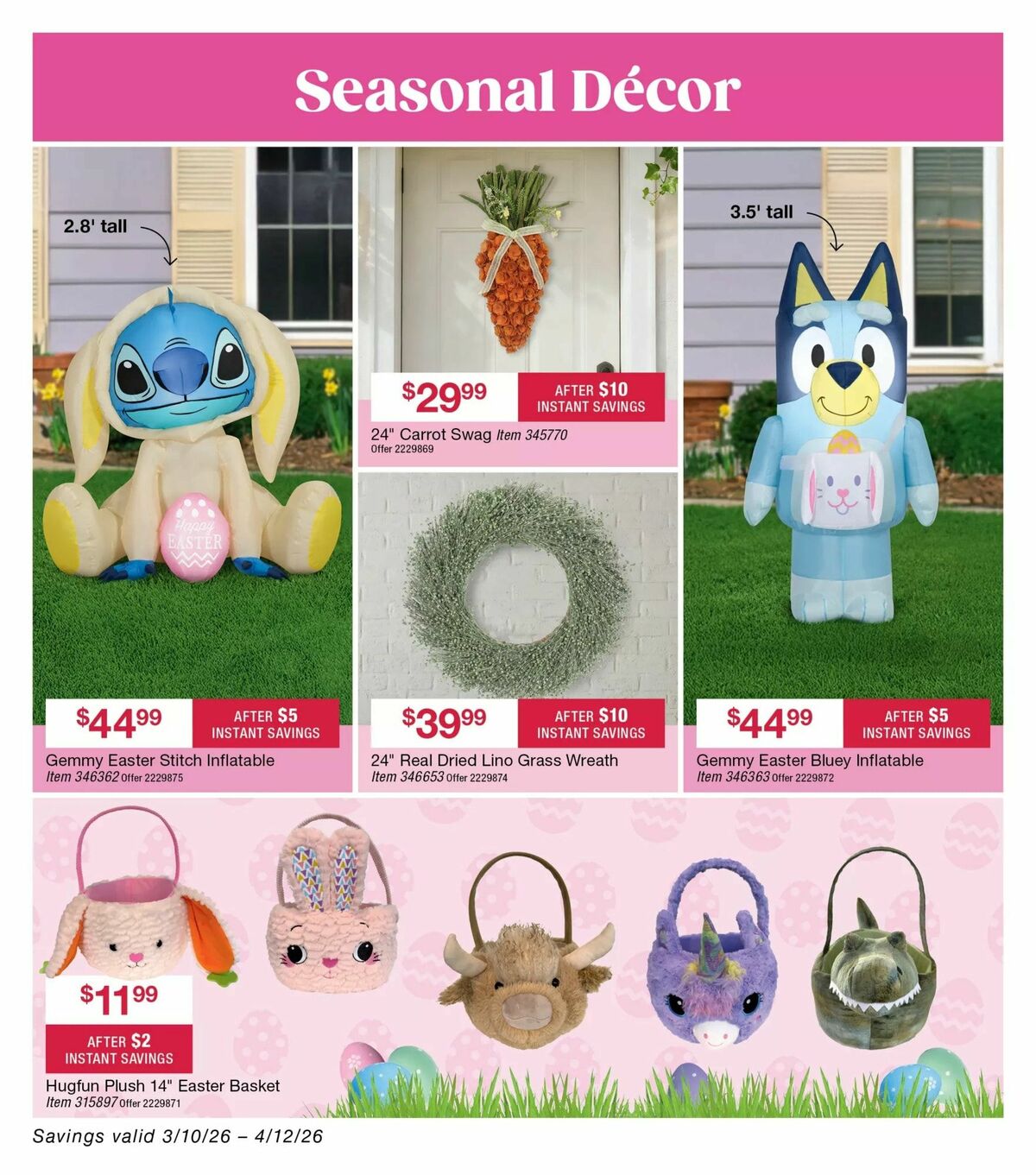 BJ's Wholesale Club Weekly Ad from March 10