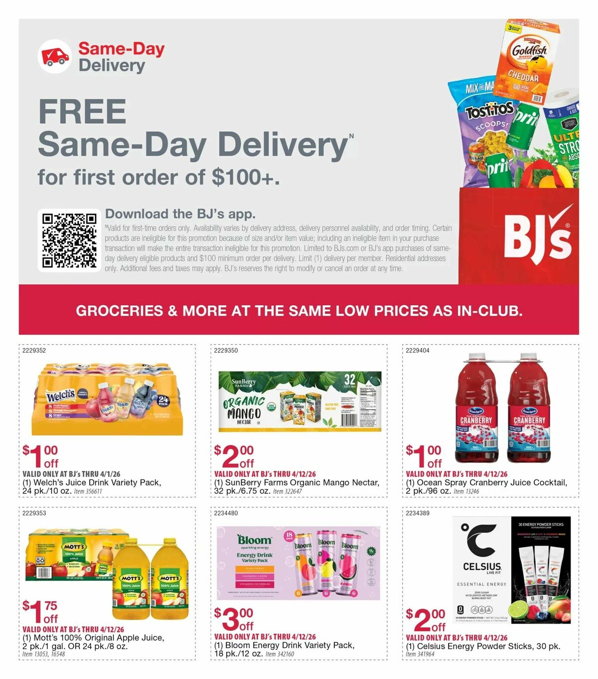 BJ's Wholesale Club Weekly Ad from March 10
