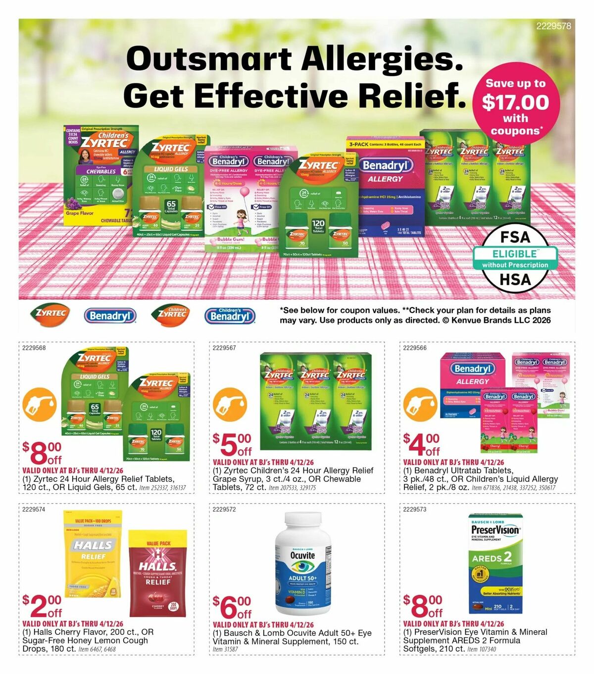 BJ's Wholesale Club Weekly Ad from March 10