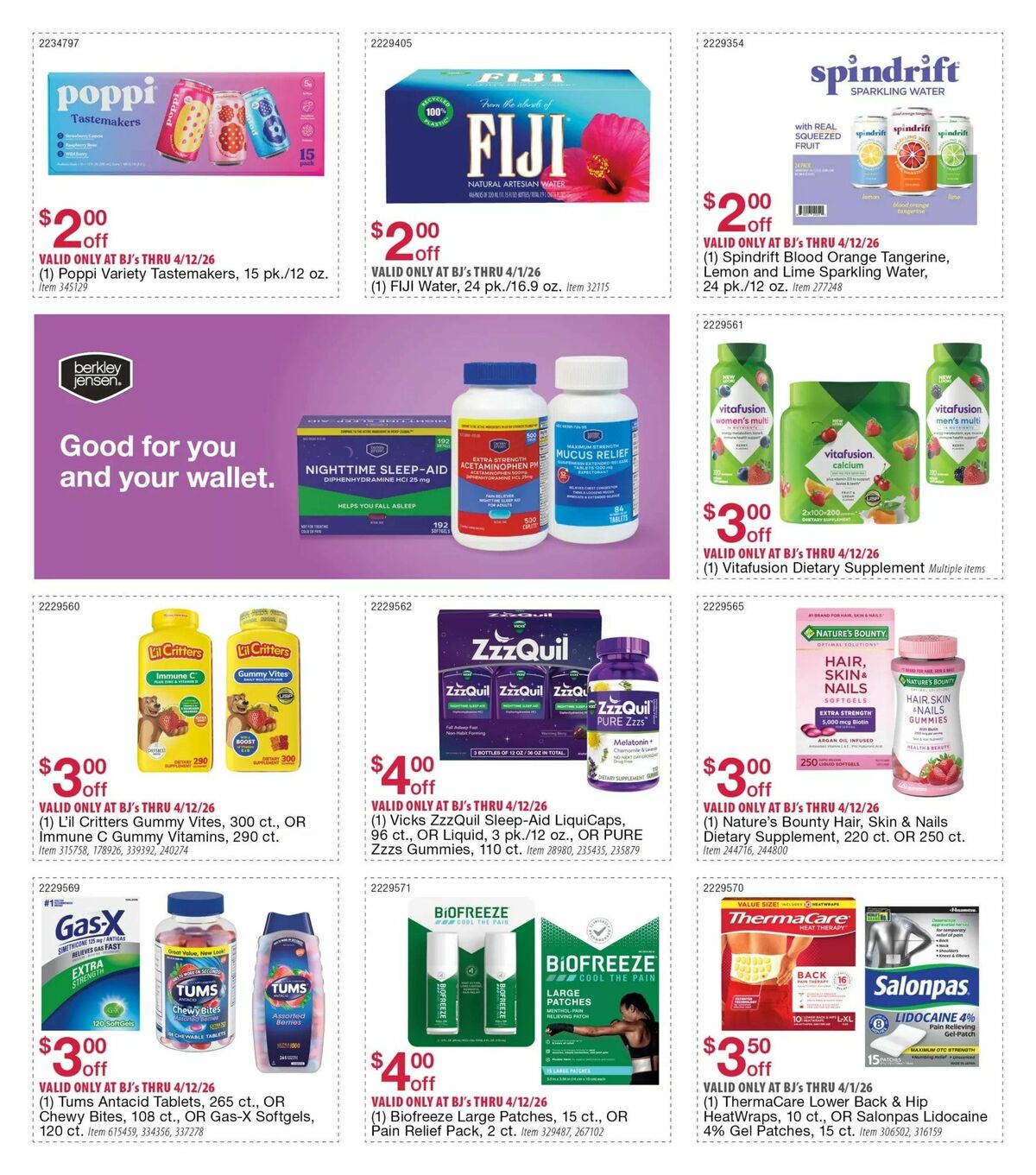 BJ's Wholesale Club Weekly Ad from March 10