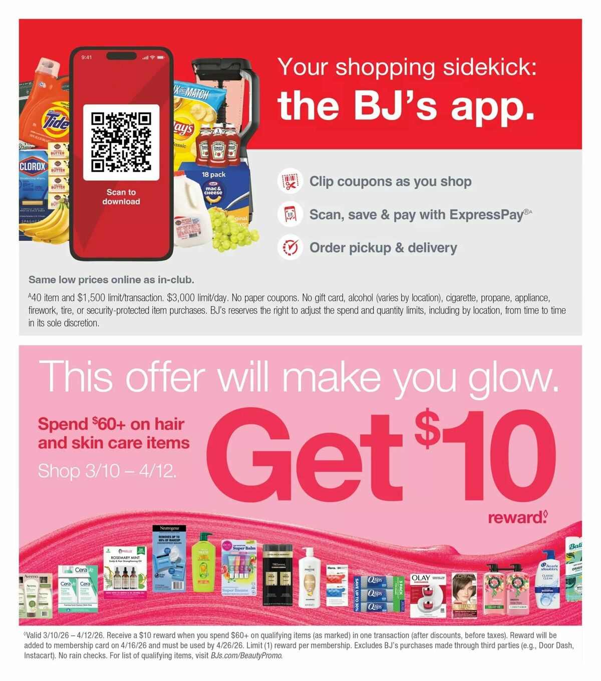 BJ's Wholesale Club Weekly Ad from March 10