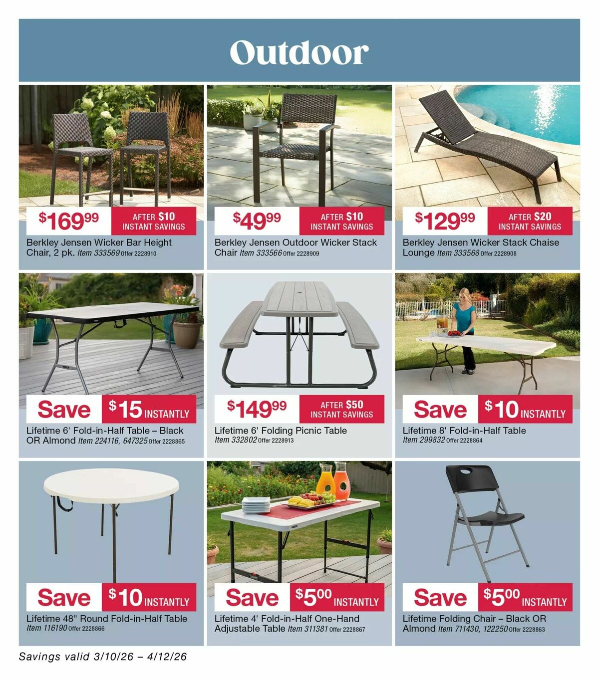 BJ's Wholesale Club Weekly Ad from March 10