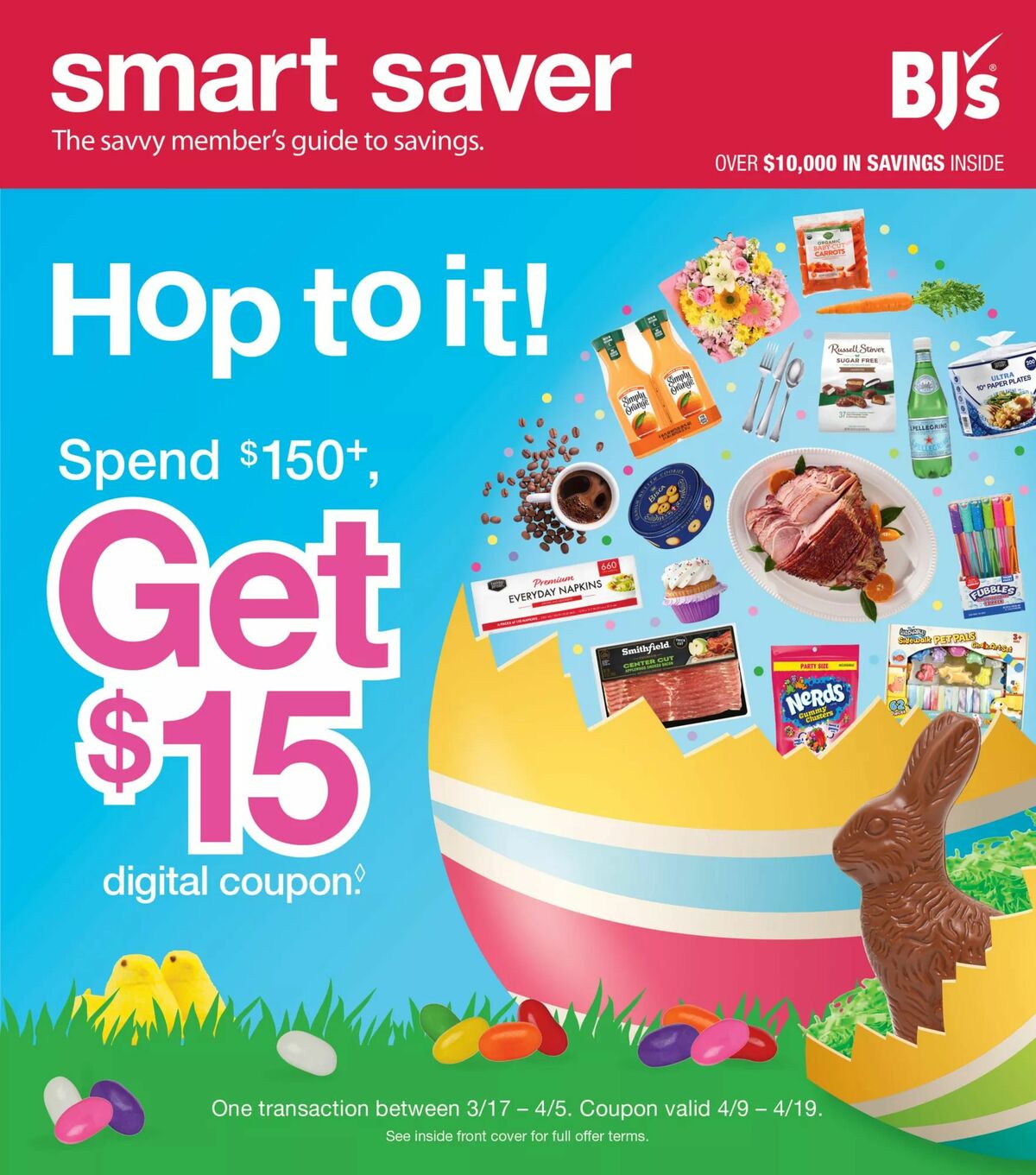 BJ's Wholesale Club Weekly Ad from April 3