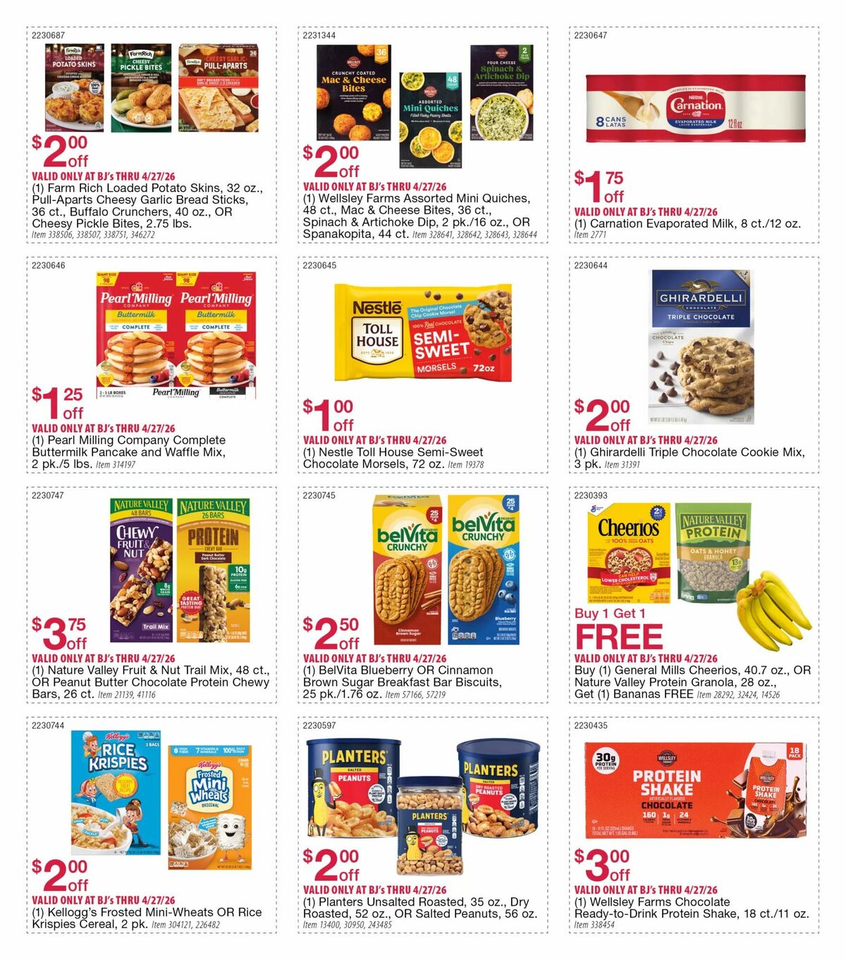 BJ's Wholesale Club Weekly Ad from April 3