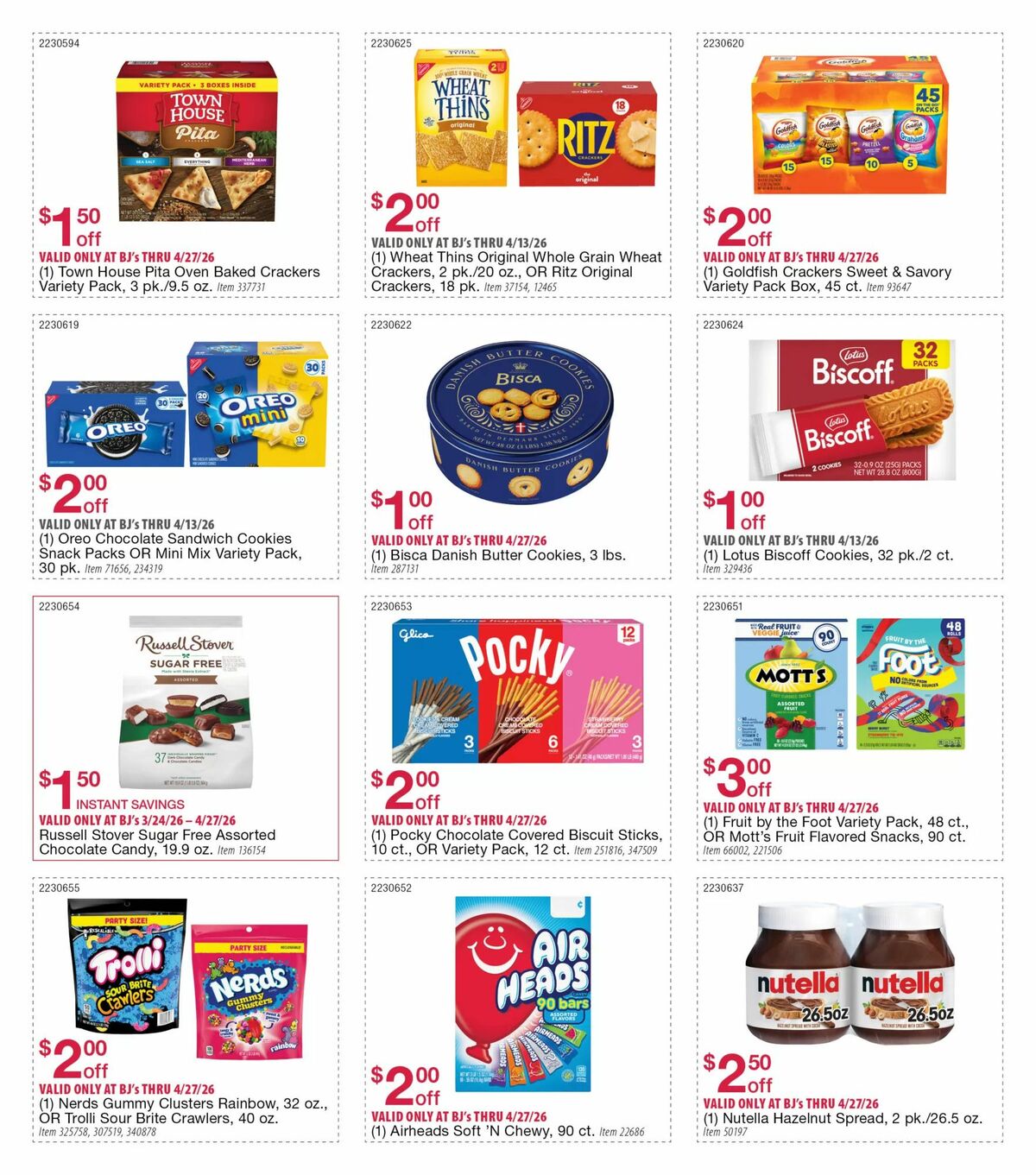 BJ's Wholesale Club Weekly Ad from April 3