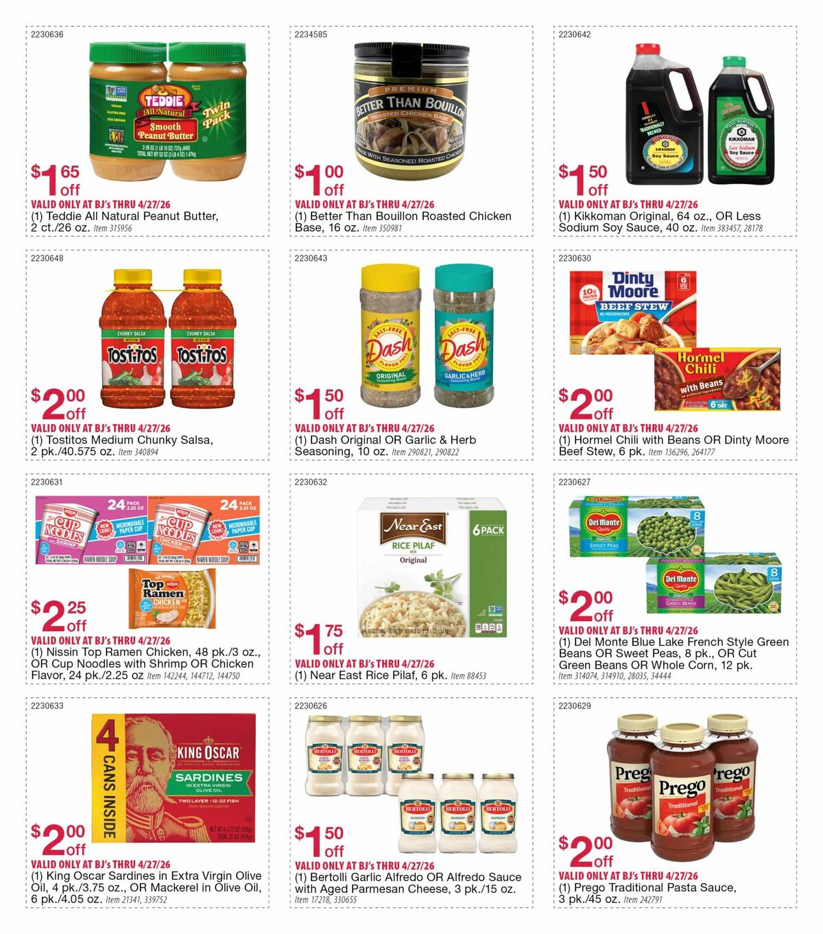 BJ's Wholesale Club Weekly Ad from April 3