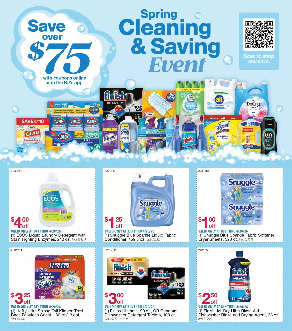 BJ's Wholesale Club Weekly Ad from April 3