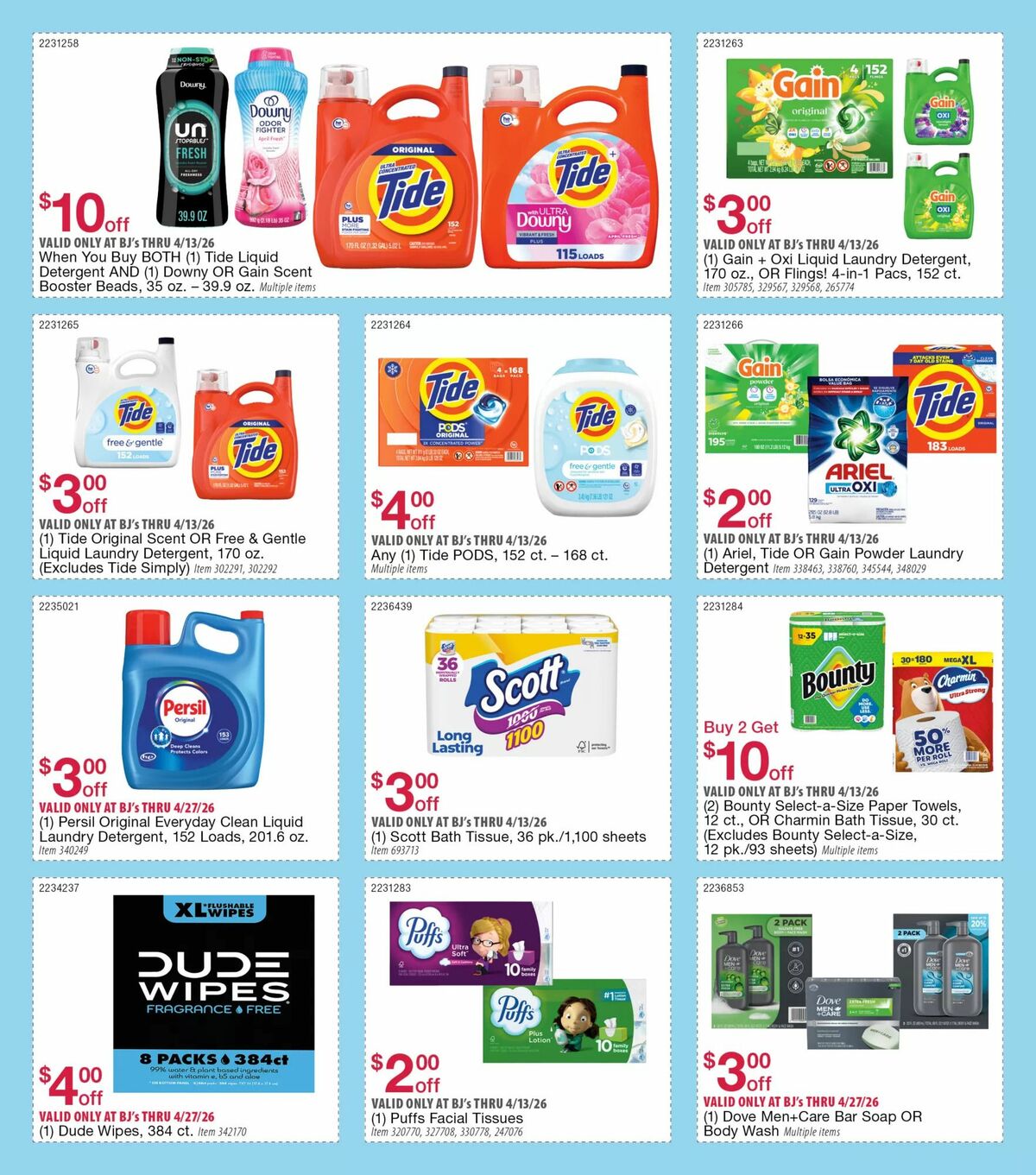 BJ's Wholesale Club Weekly Ad from April 3