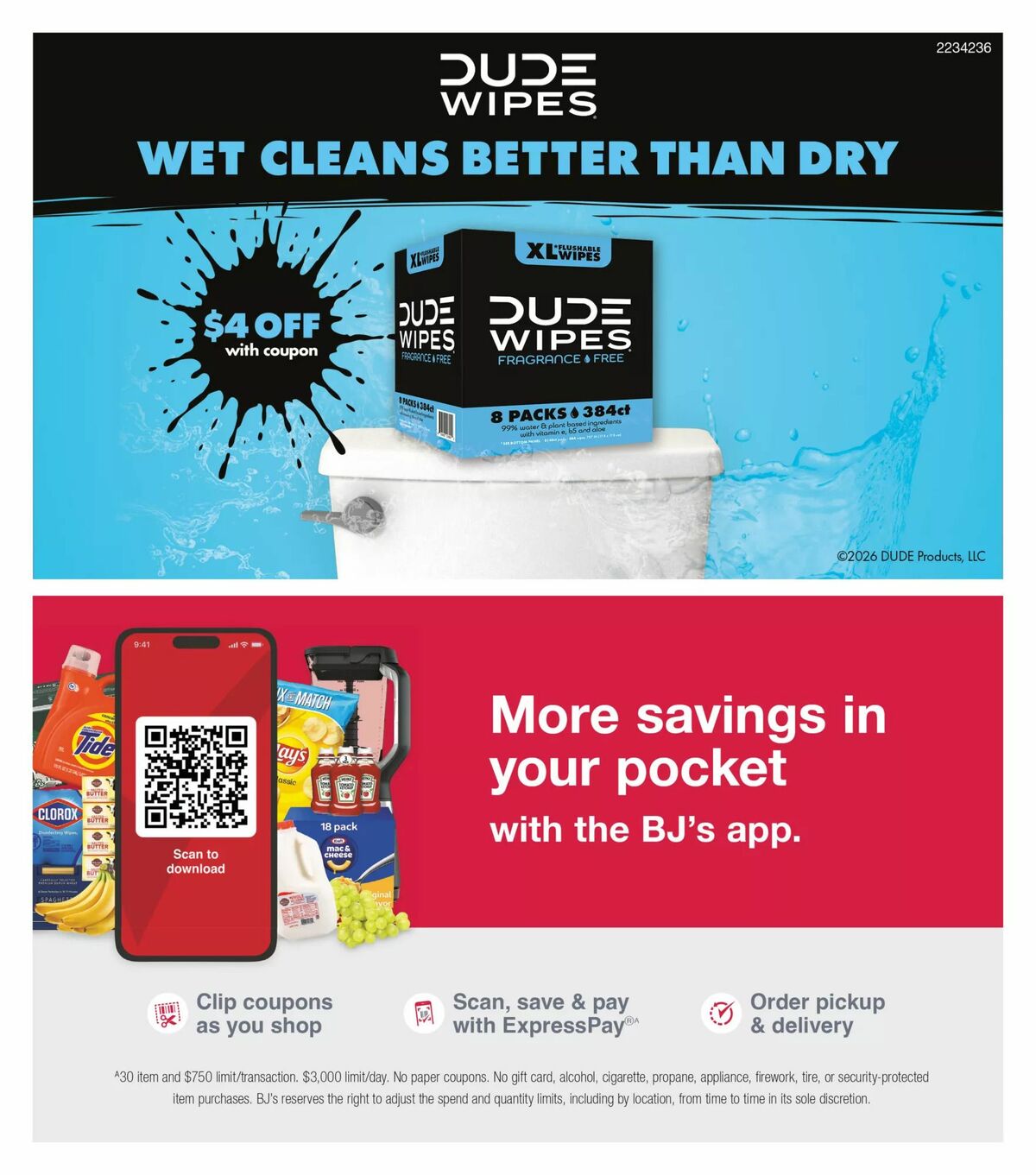 BJ's Wholesale Club Weekly Ad from April 3