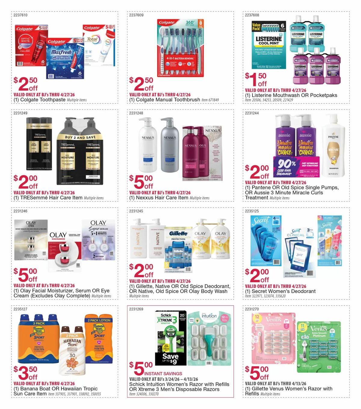 BJ's Wholesale Club Weekly Ad from April 3