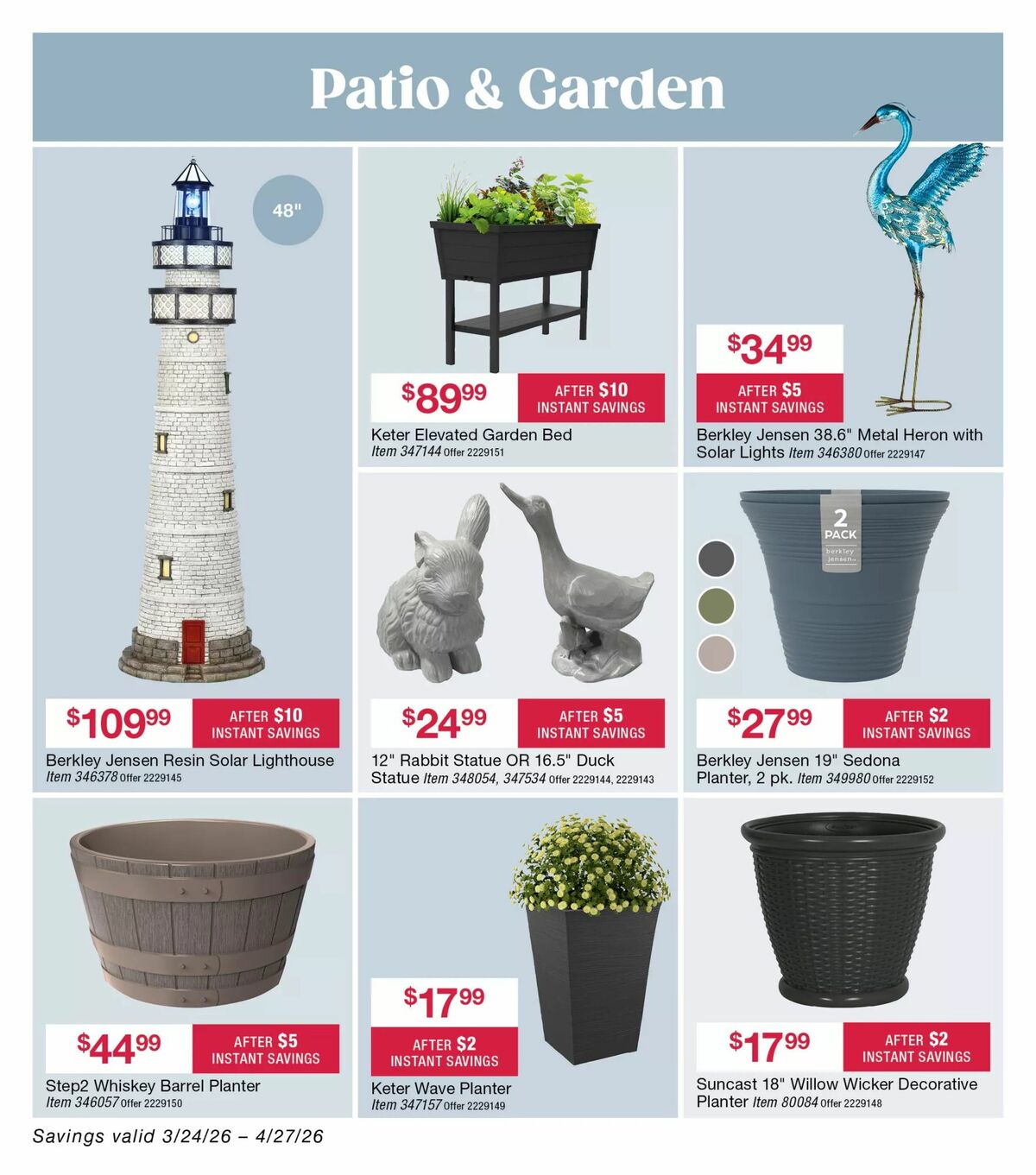 BJ's Wholesale Club Weekly Ad from April 3