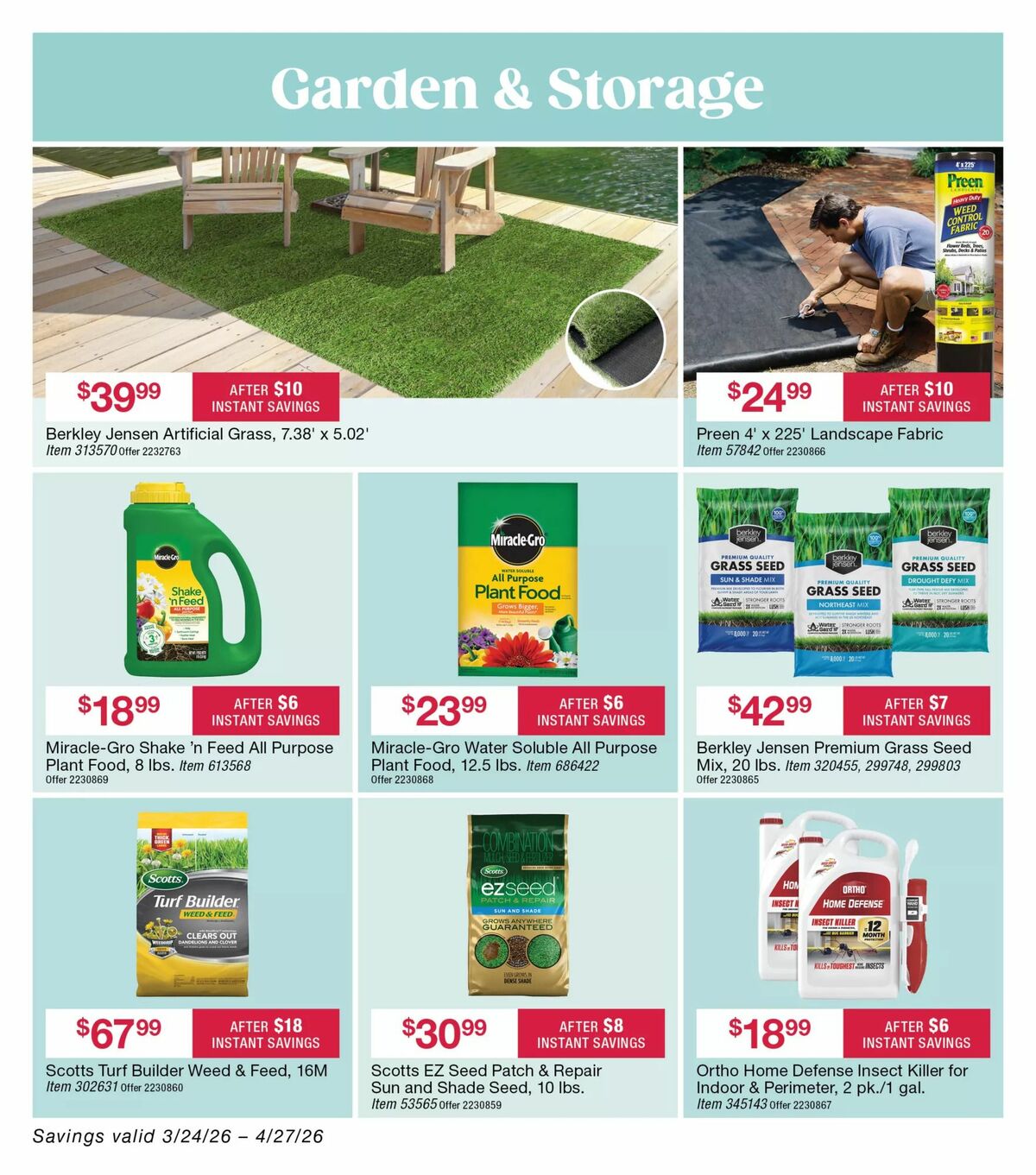 BJ's Wholesale Club Weekly Ad from April 3