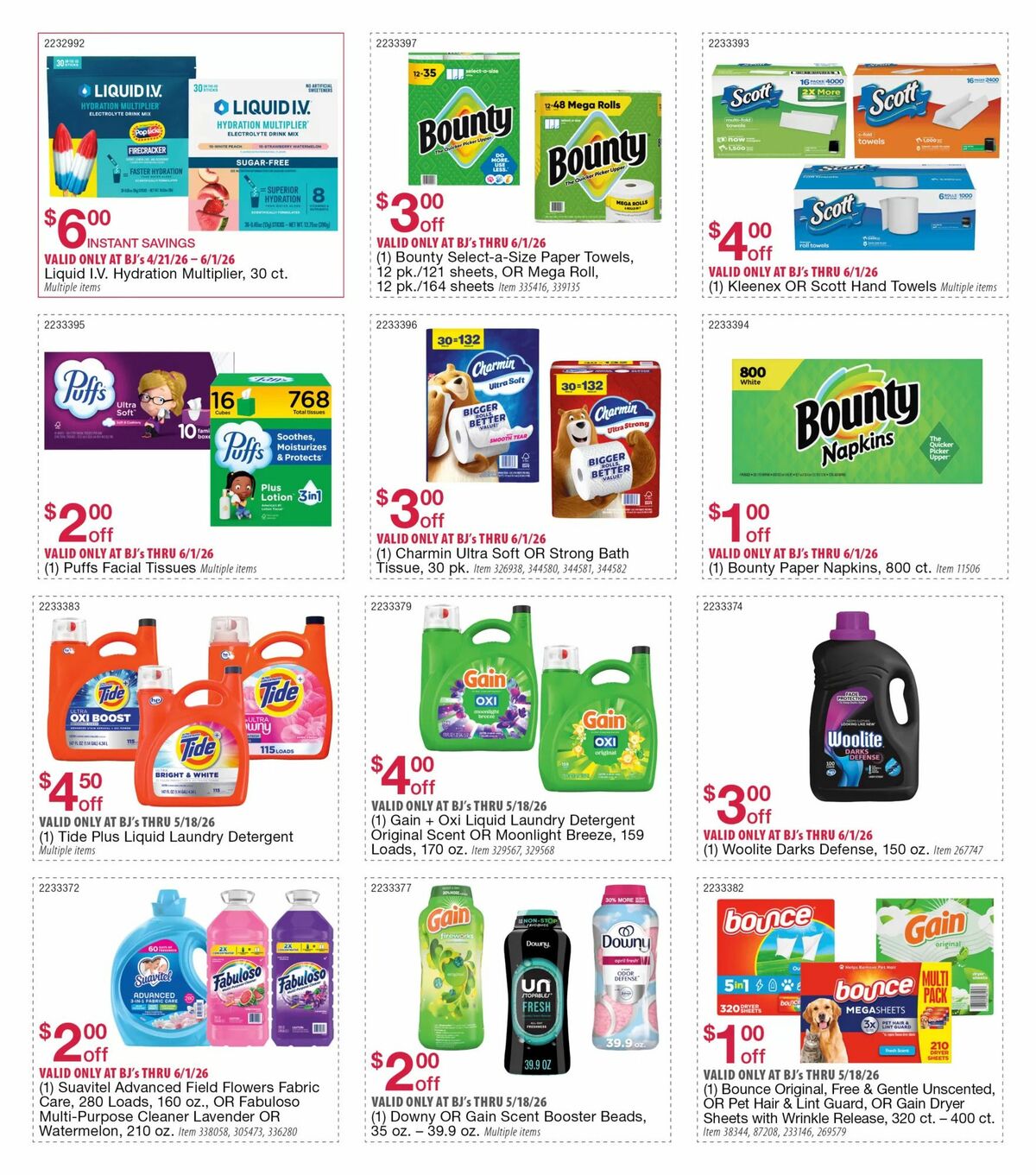 BJ's Wholesale Club Weekly Ad from April 21