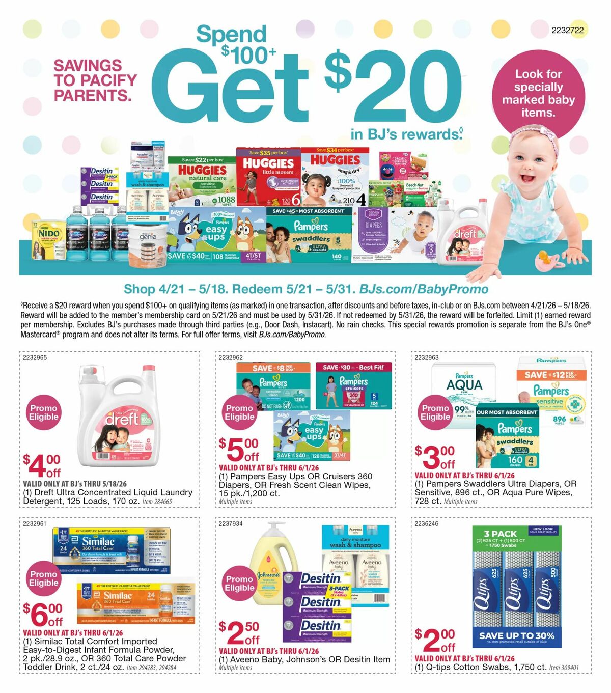 BJ's Wholesale Club Weekly Ad from April 21