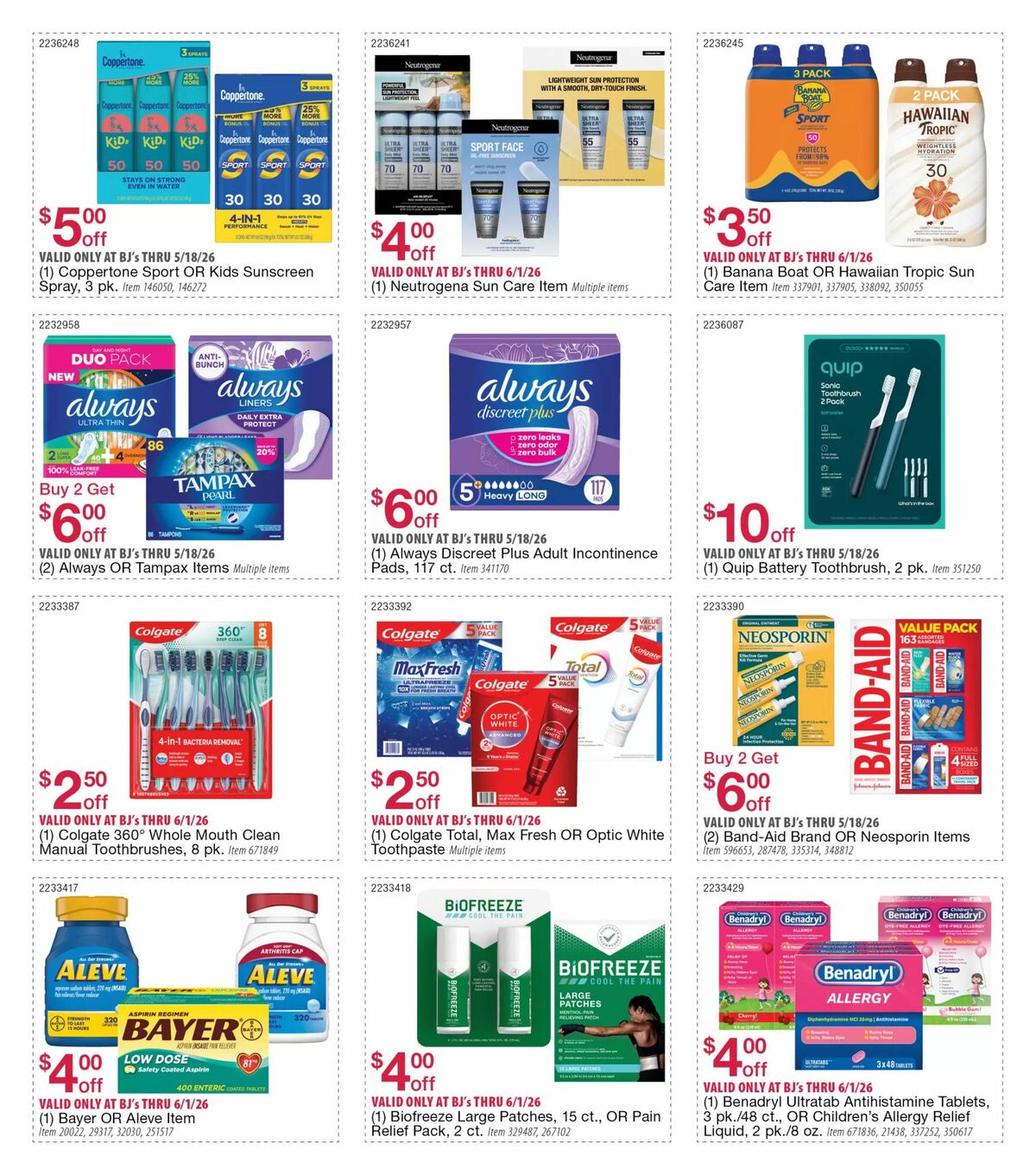 BJ's Wholesale Club Weekly Ad from April 21