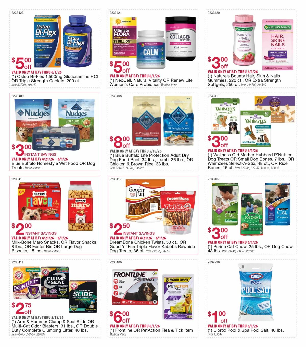 BJ's Wholesale Club Weekly Ad from April 21