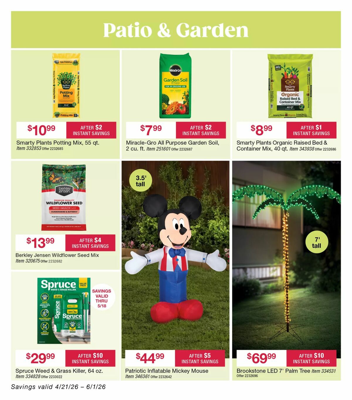 BJ's Wholesale Club Weekly Ad from April 21