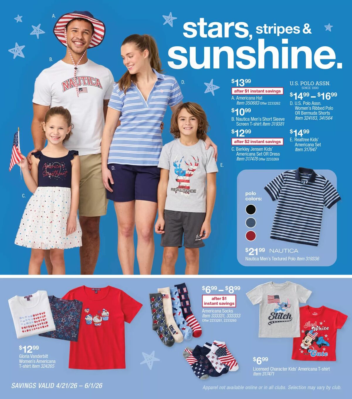 BJ's Wholesale Club Weekly Ad from April 21