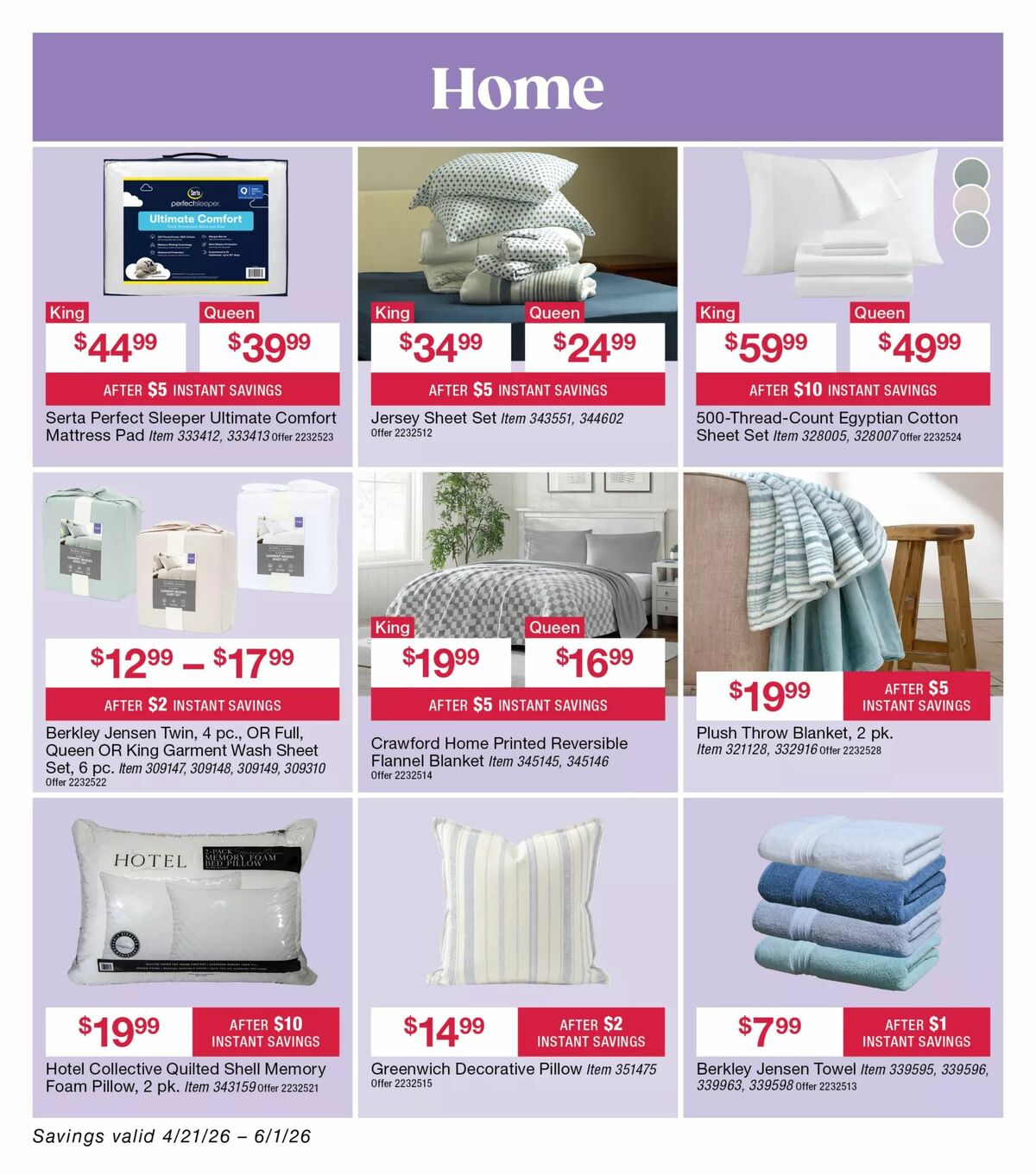 BJ's Wholesale Club Weekly Ad from April 21