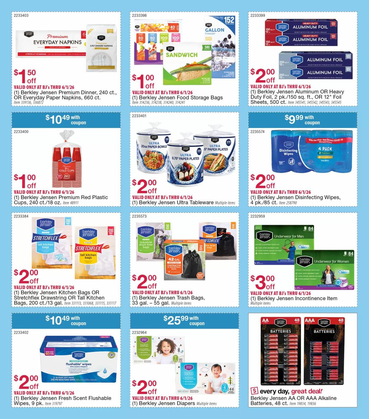 BJ's Wholesale Club Weekly Ad from April 21