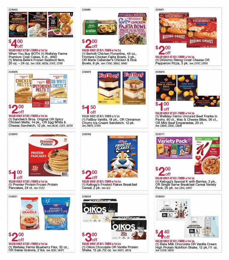 BJ's Wholesale Club Weekly Ad from May 12