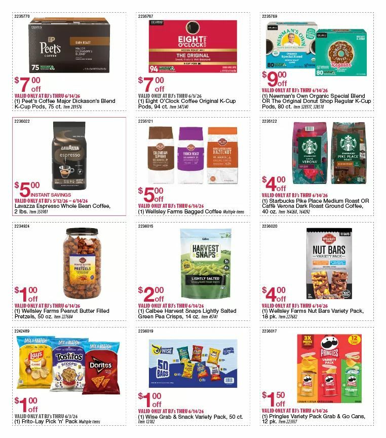 BJ's Wholesale Club Weekly Ad from May 12