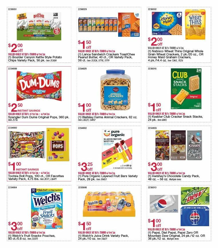 BJ's Wholesale Club Weekly Ad from May 12