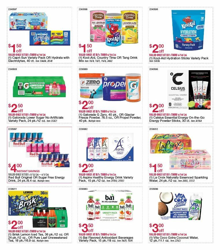 BJ's Wholesale Club Weekly Ad from May 12