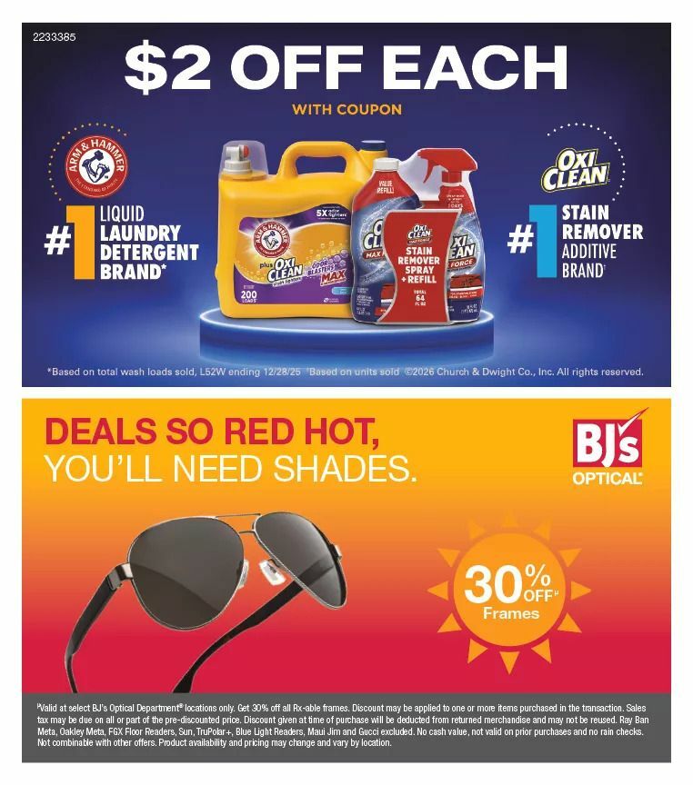 BJ's Wholesale Club Weekly Ad from May 12