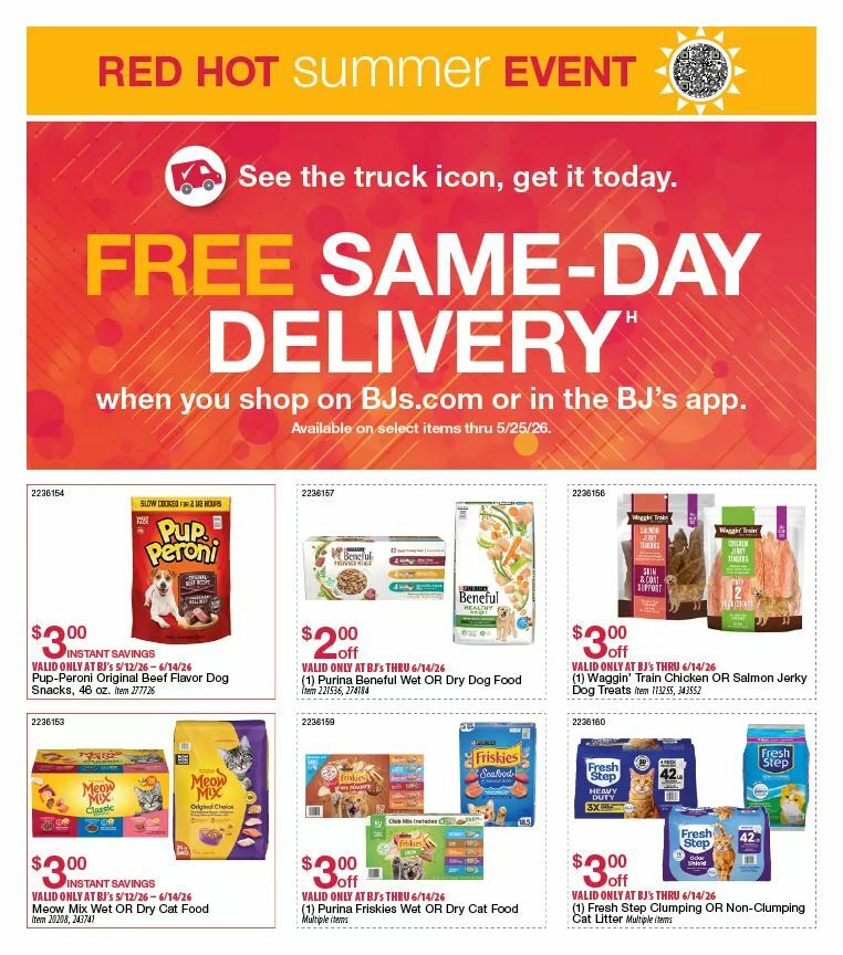 BJ's Wholesale Club Weekly Ad from May 12