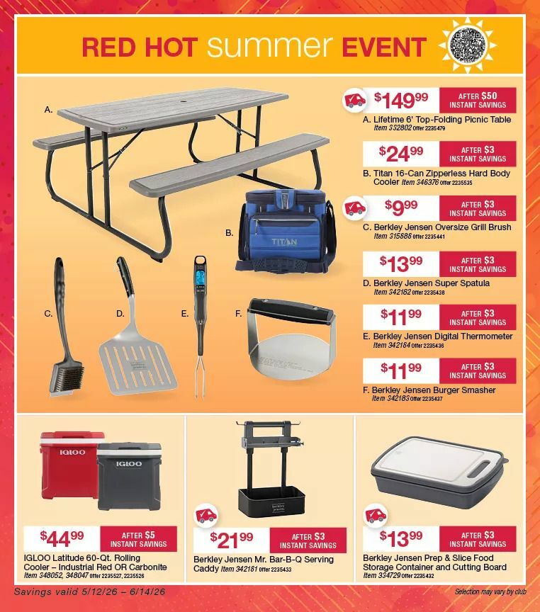 BJ's Wholesale Club Weekly Ad from May 12