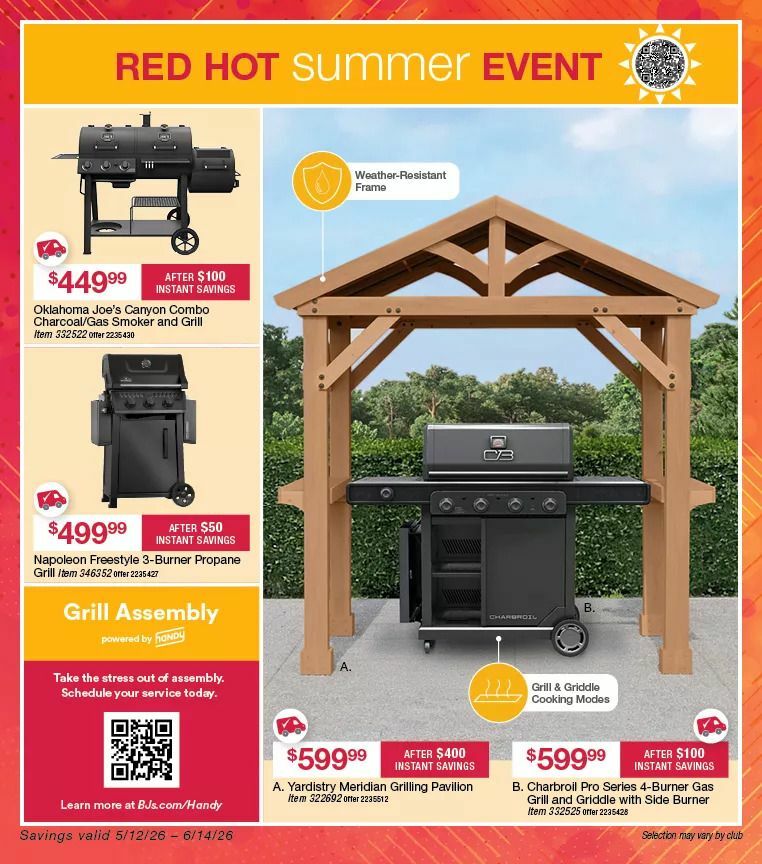BJ's Wholesale Club Weekly Ad from May 12