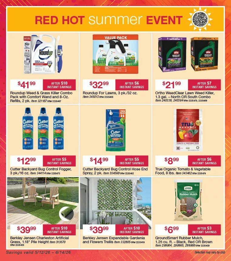BJ's Wholesale Club Weekly Ad from May 12