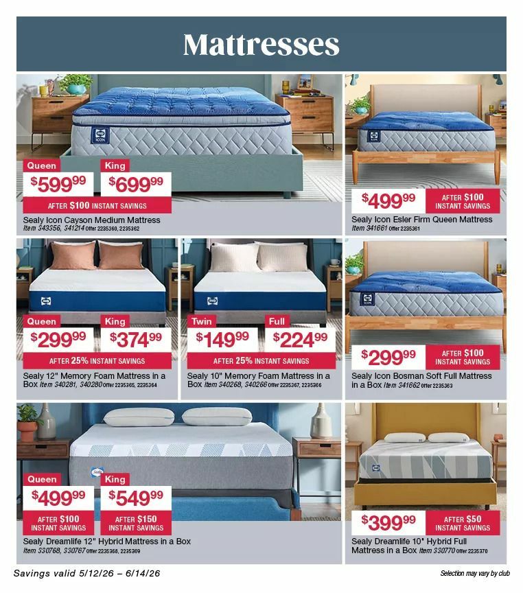 BJ's Wholesale Club Weekly Ad from May 12