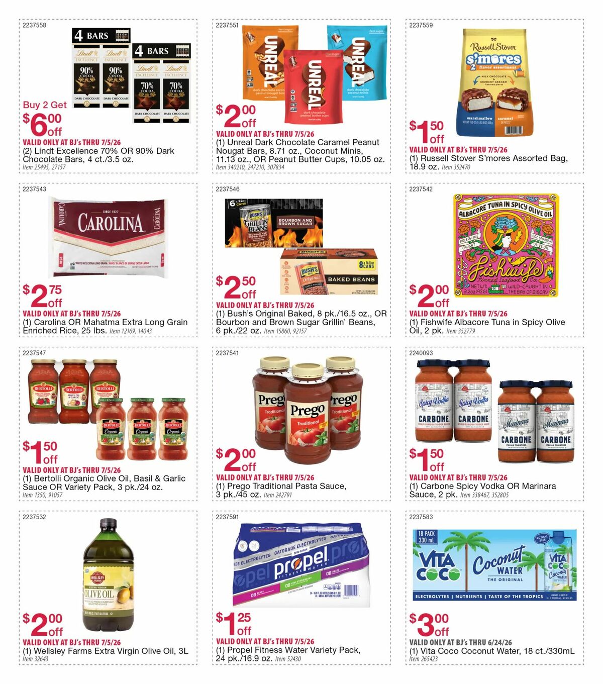 BJ's Wholesale Club Weekly Ad from June 2