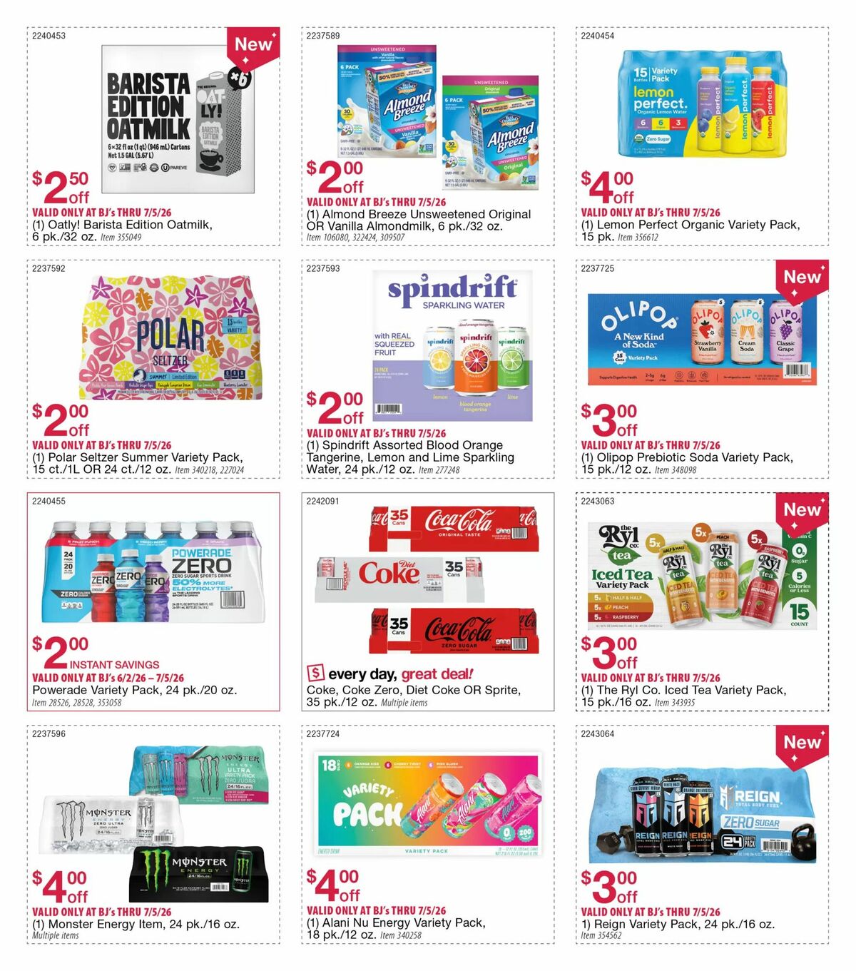 BJ's Wholesale Club Weekly Ad from June 2