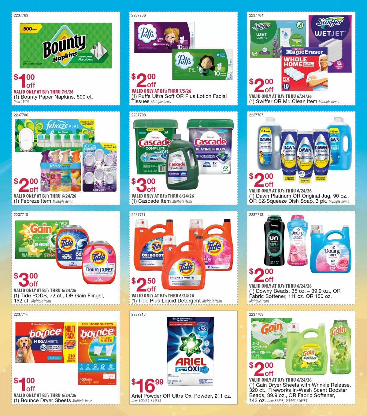 BJ's Wholesale Club Weekly Ad from June 2